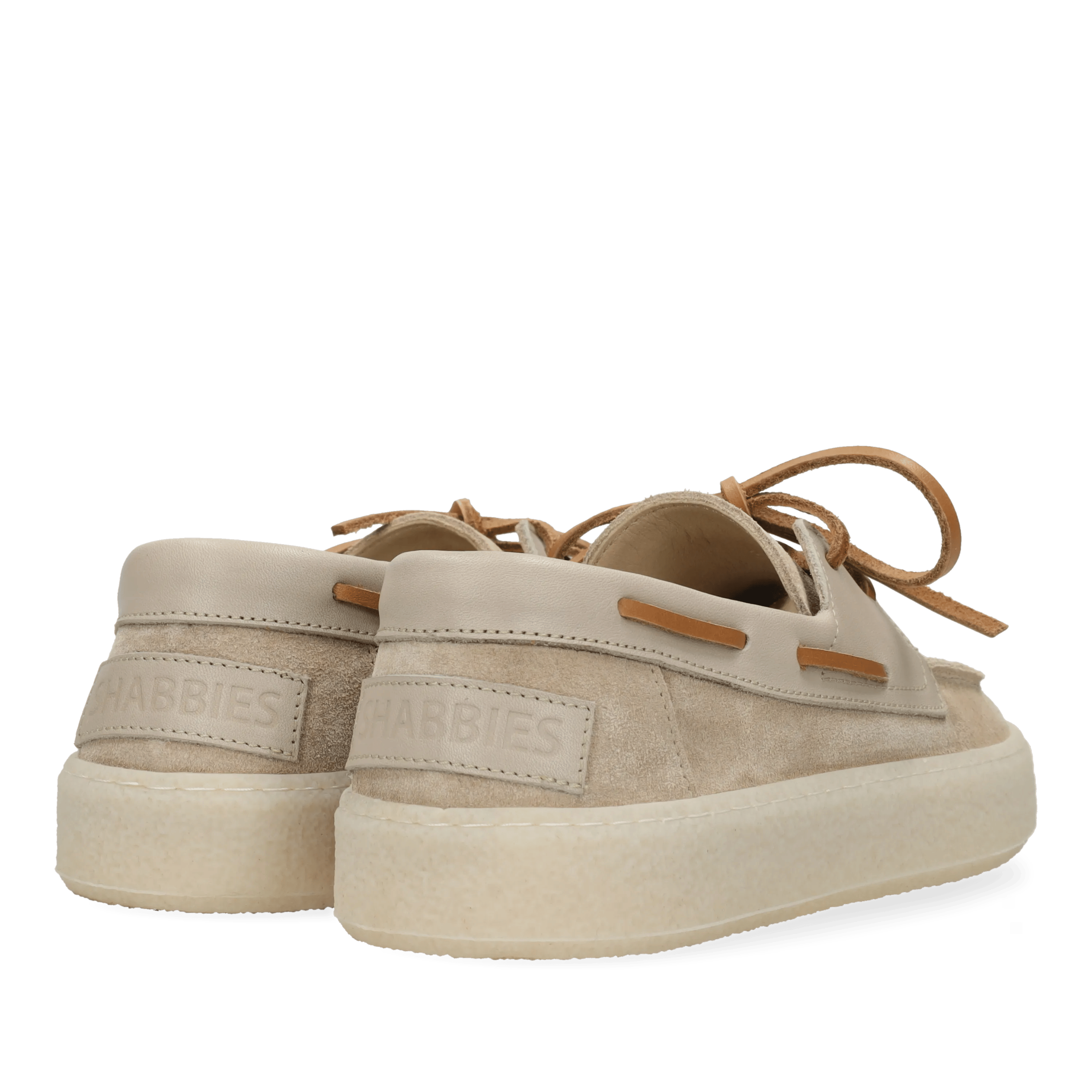 Zenne Mocca Bootsschuh Veloursleder Sand