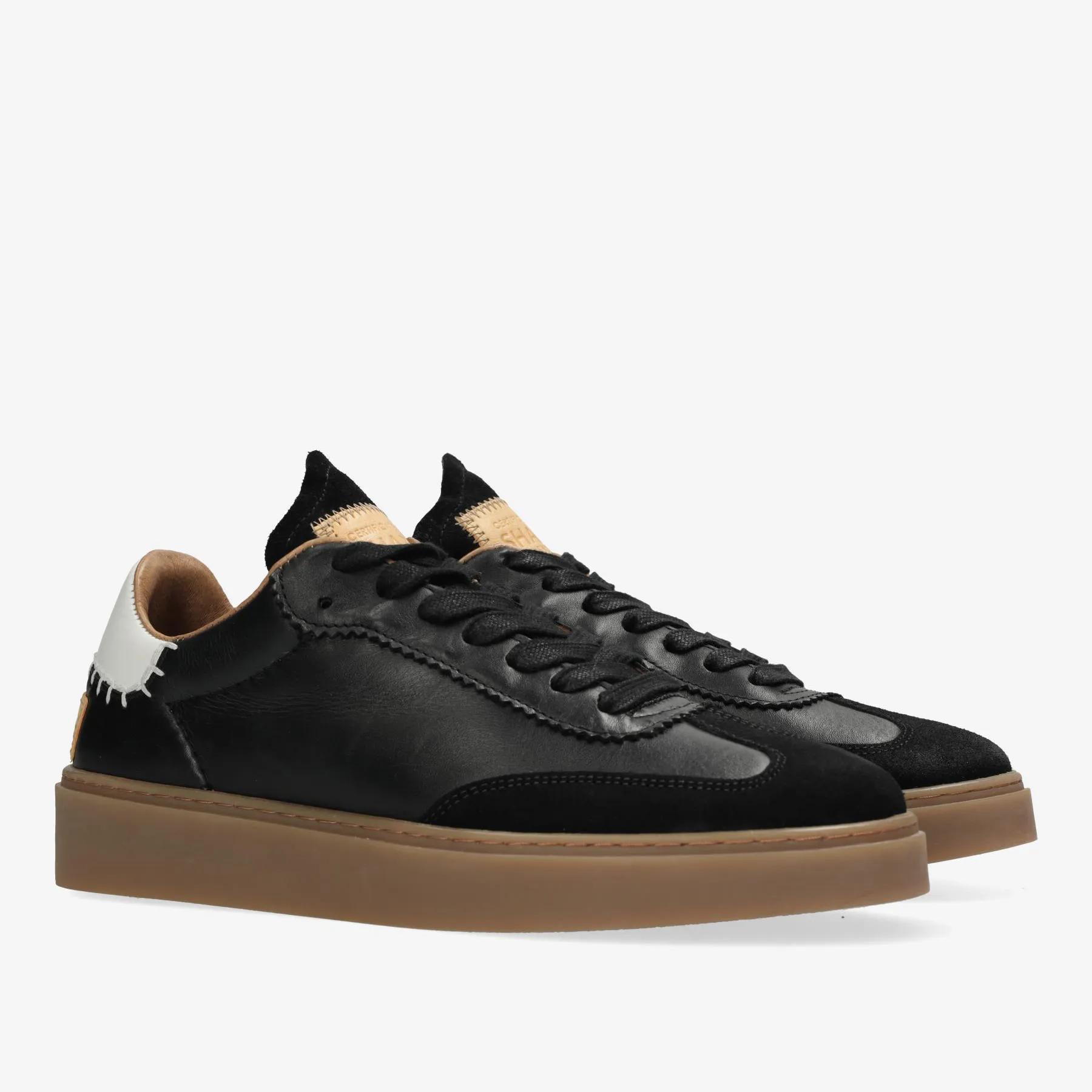 Bossa Nuovo Sneaker Leather Black/White