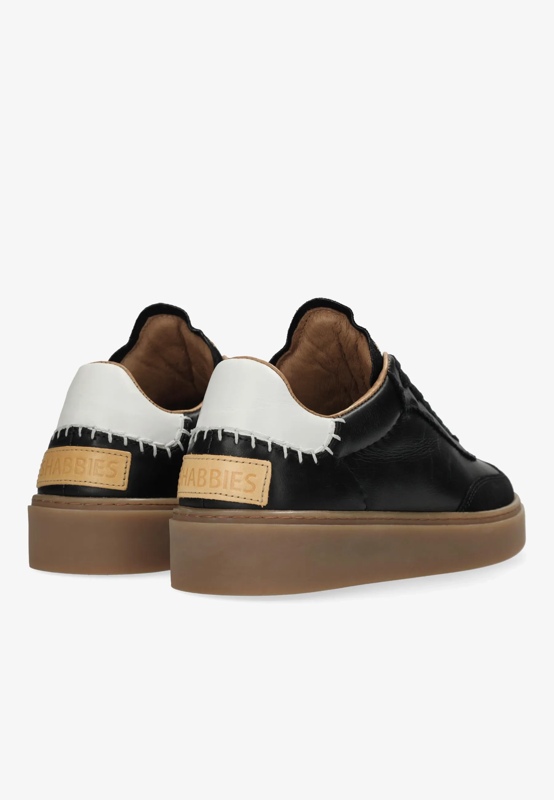 Bossa Nuovo sneaker Leer Zwart/Wit