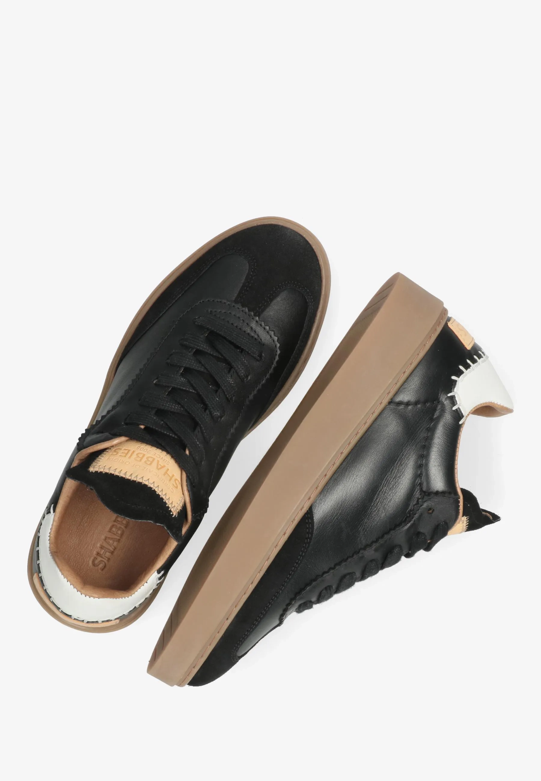 Bossa Nuovo sneaker Leer Zwart/Wit