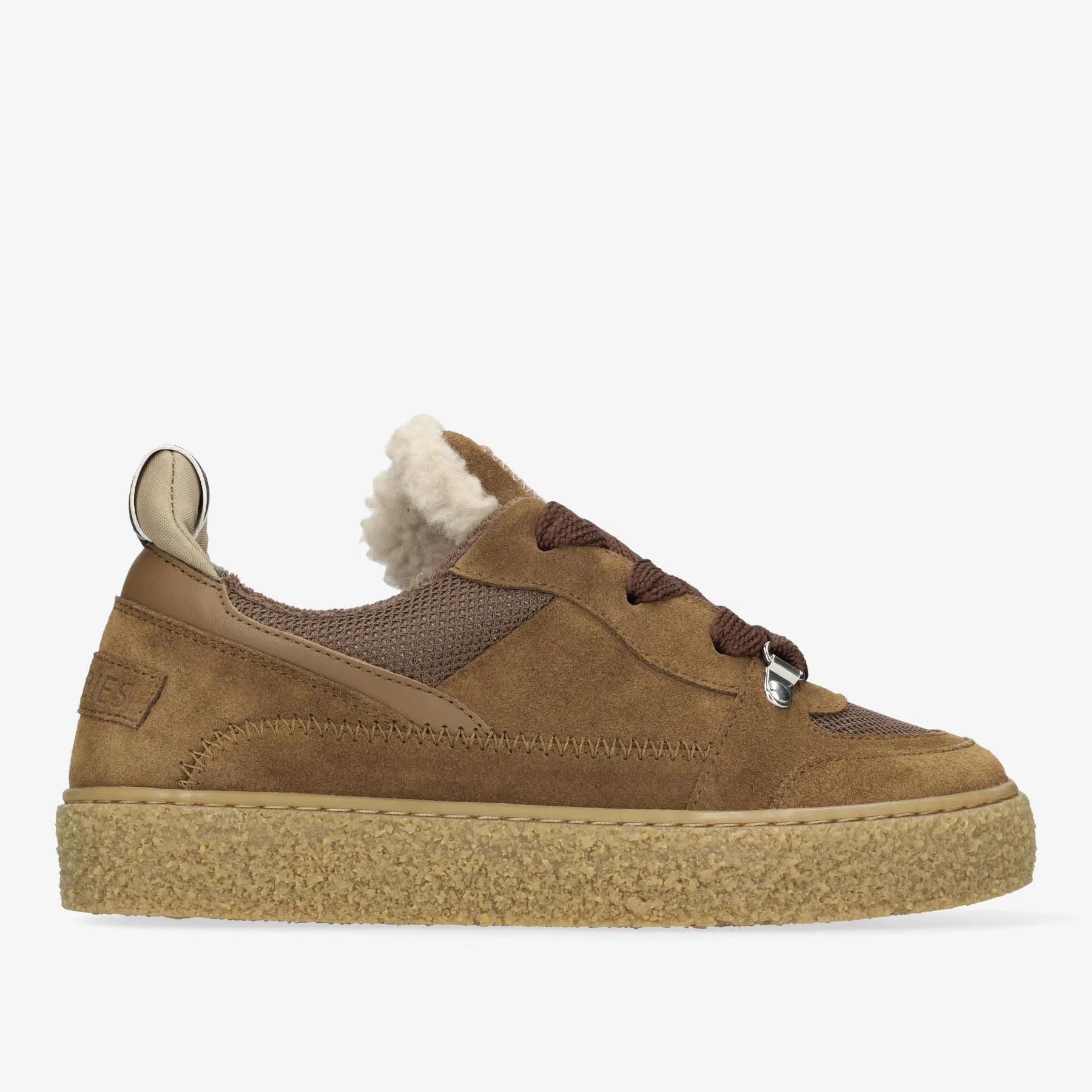 Chewy Unna Sneaker Wildleder Tabak