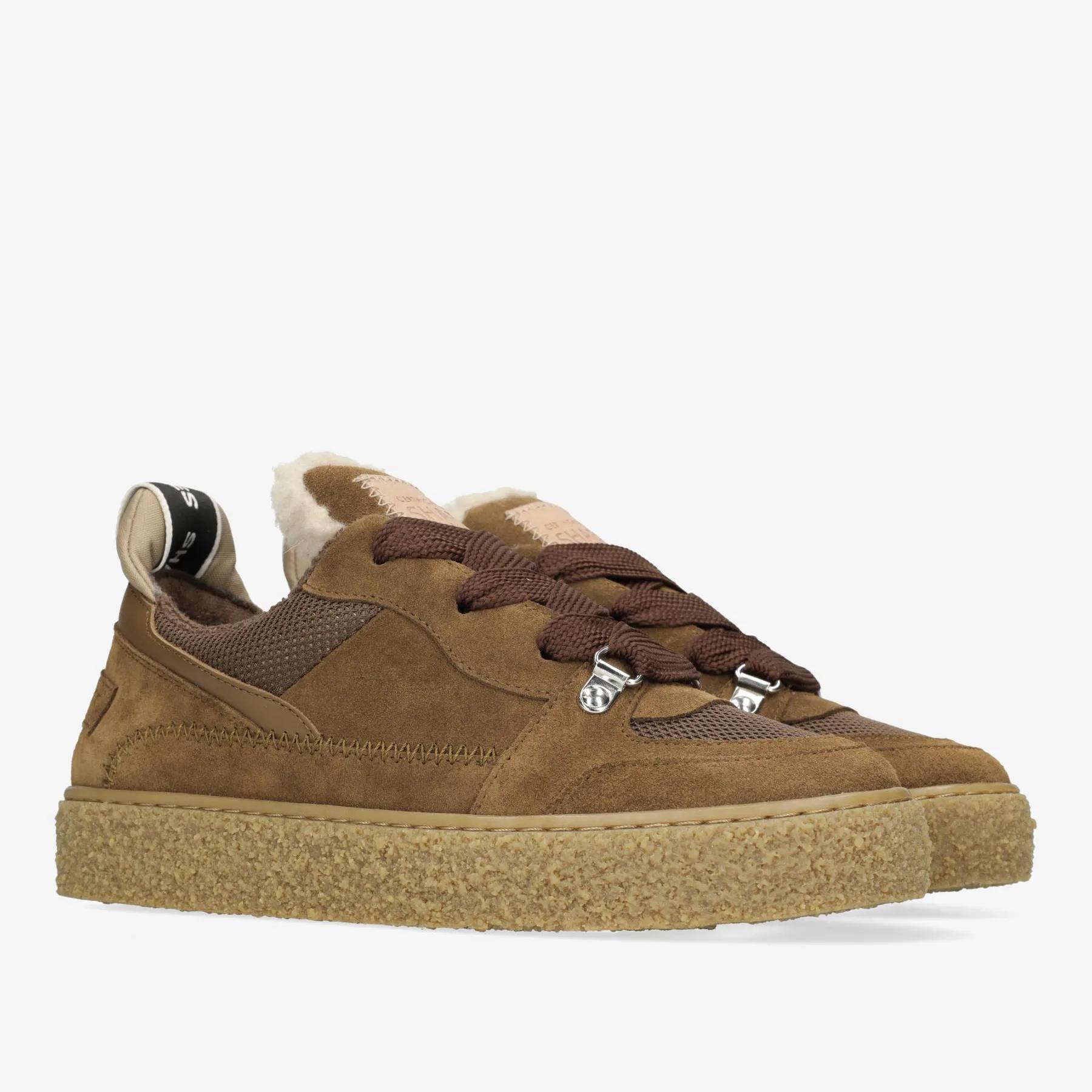 Chewy Unna Sneaker Wildleder Tabak