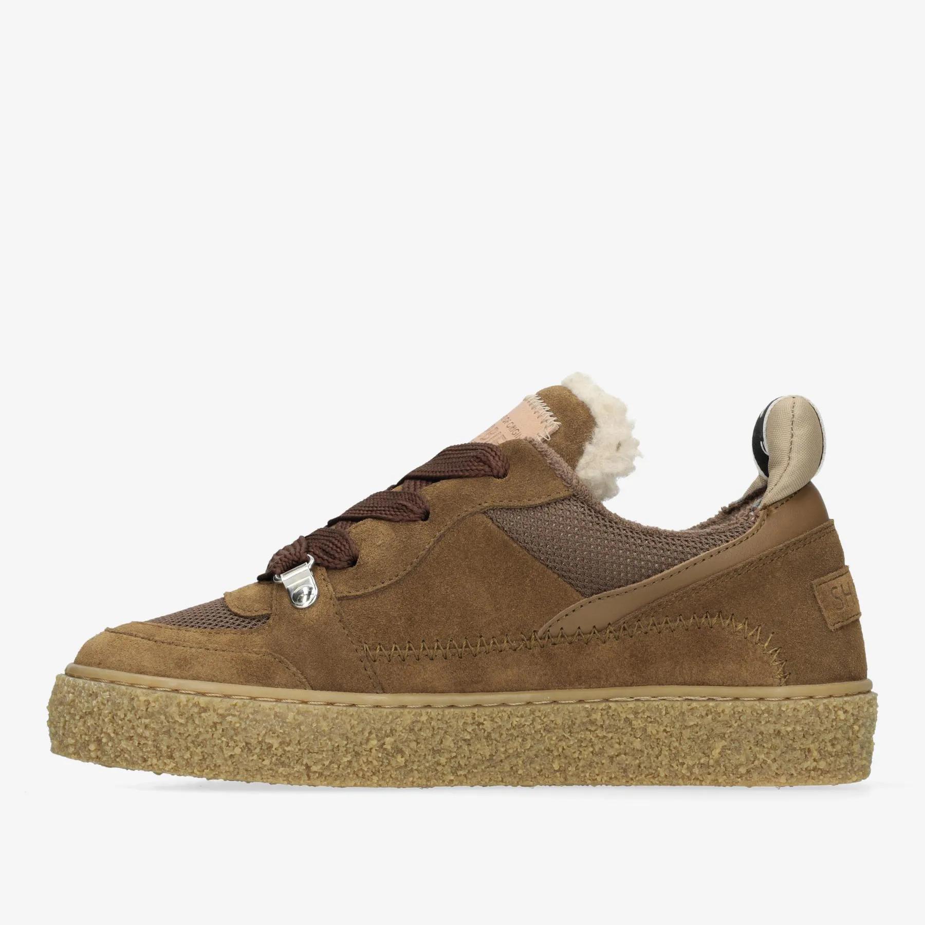 Chewy Unna Sneaker Wildleder Tabak