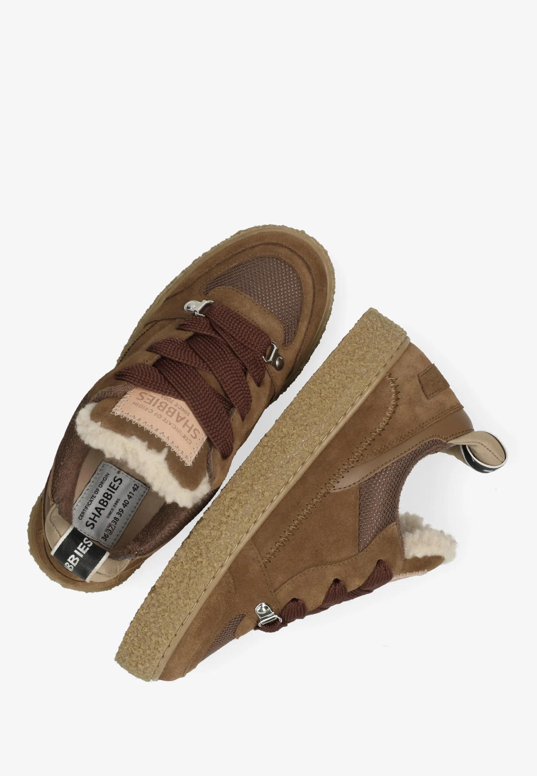 Chewy Unna Sneaker Wildleder Tabak