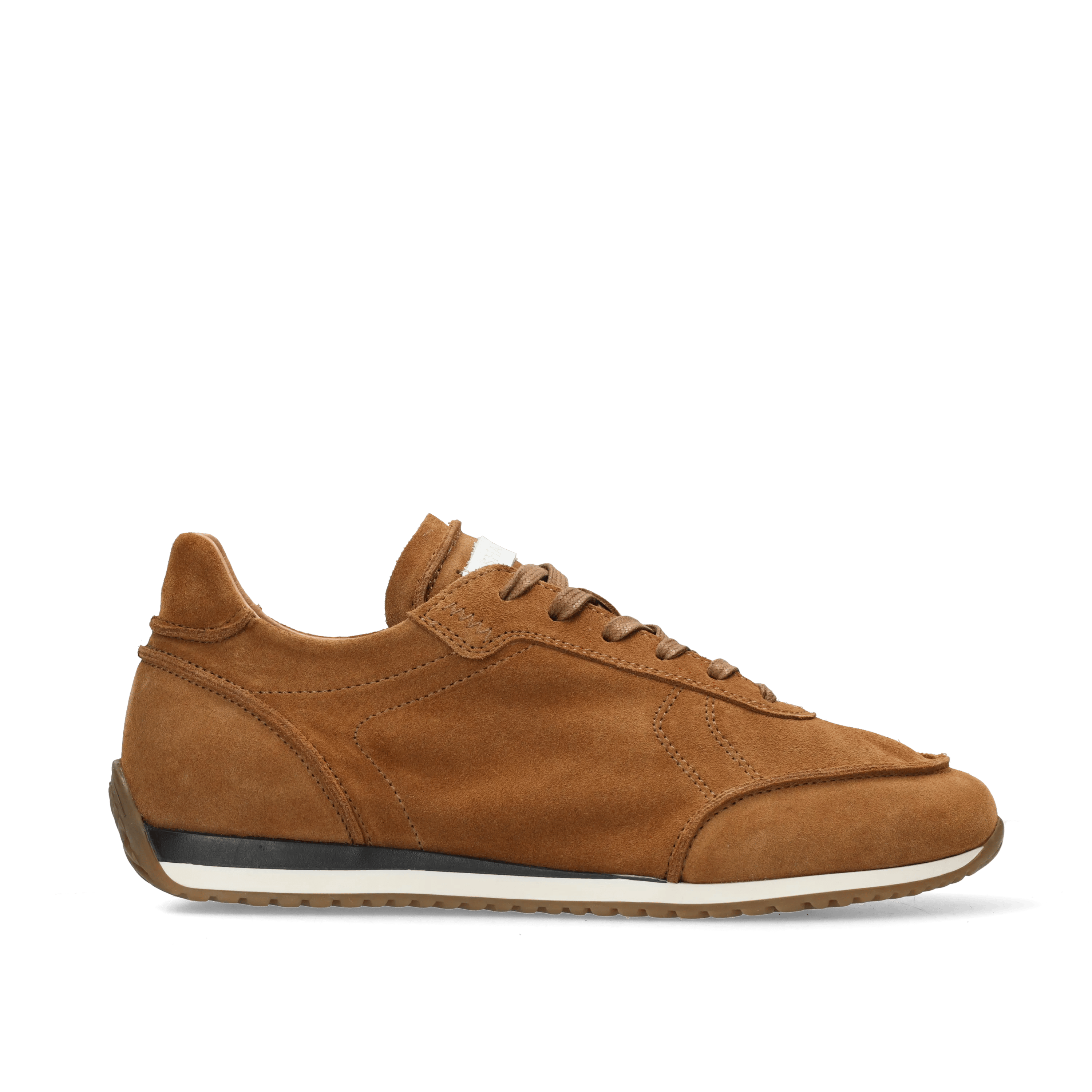 Taya Base Sneaker Suede Cognac