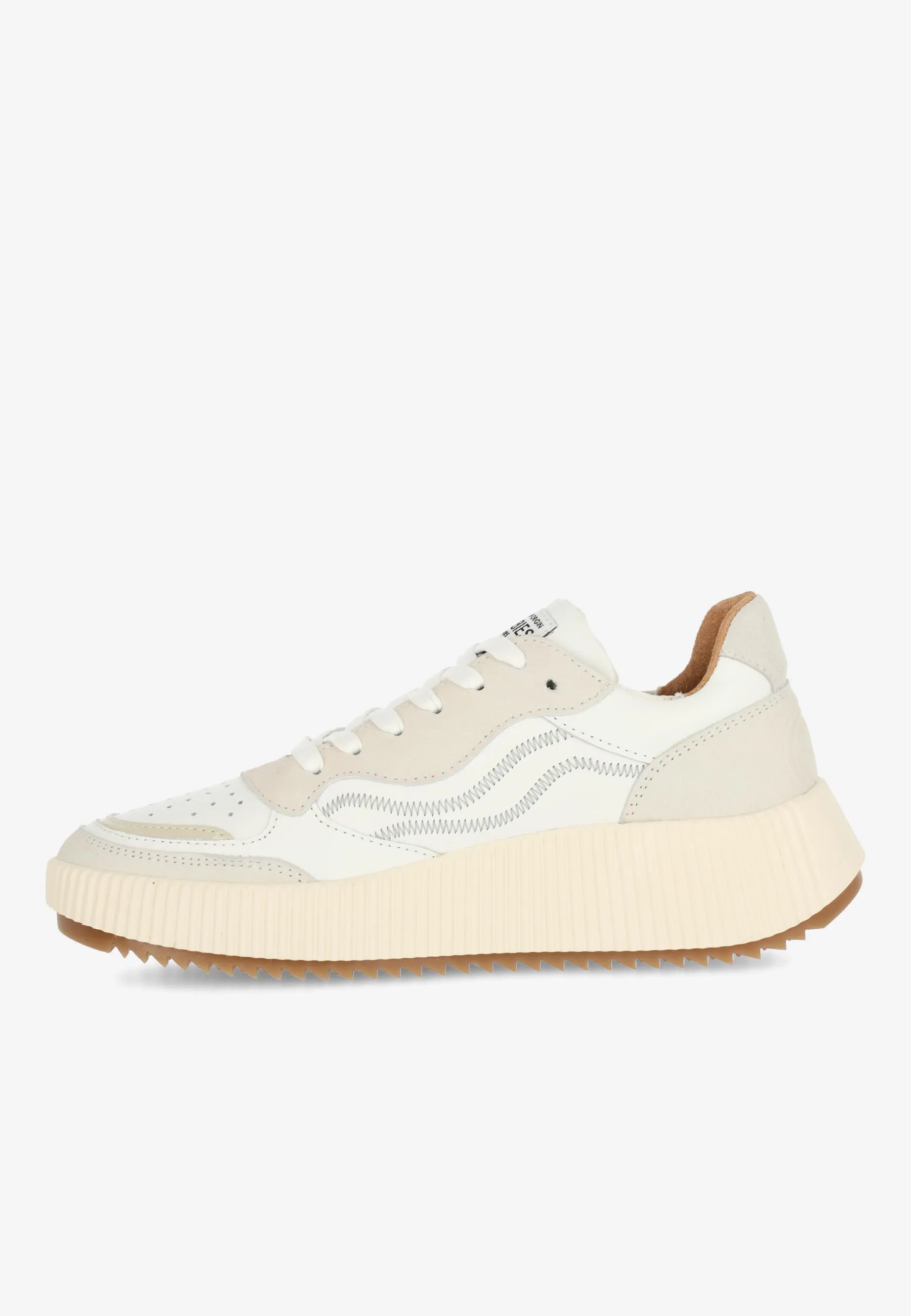 Chavi Ziggi sneaker Nubuck Wit/Beige