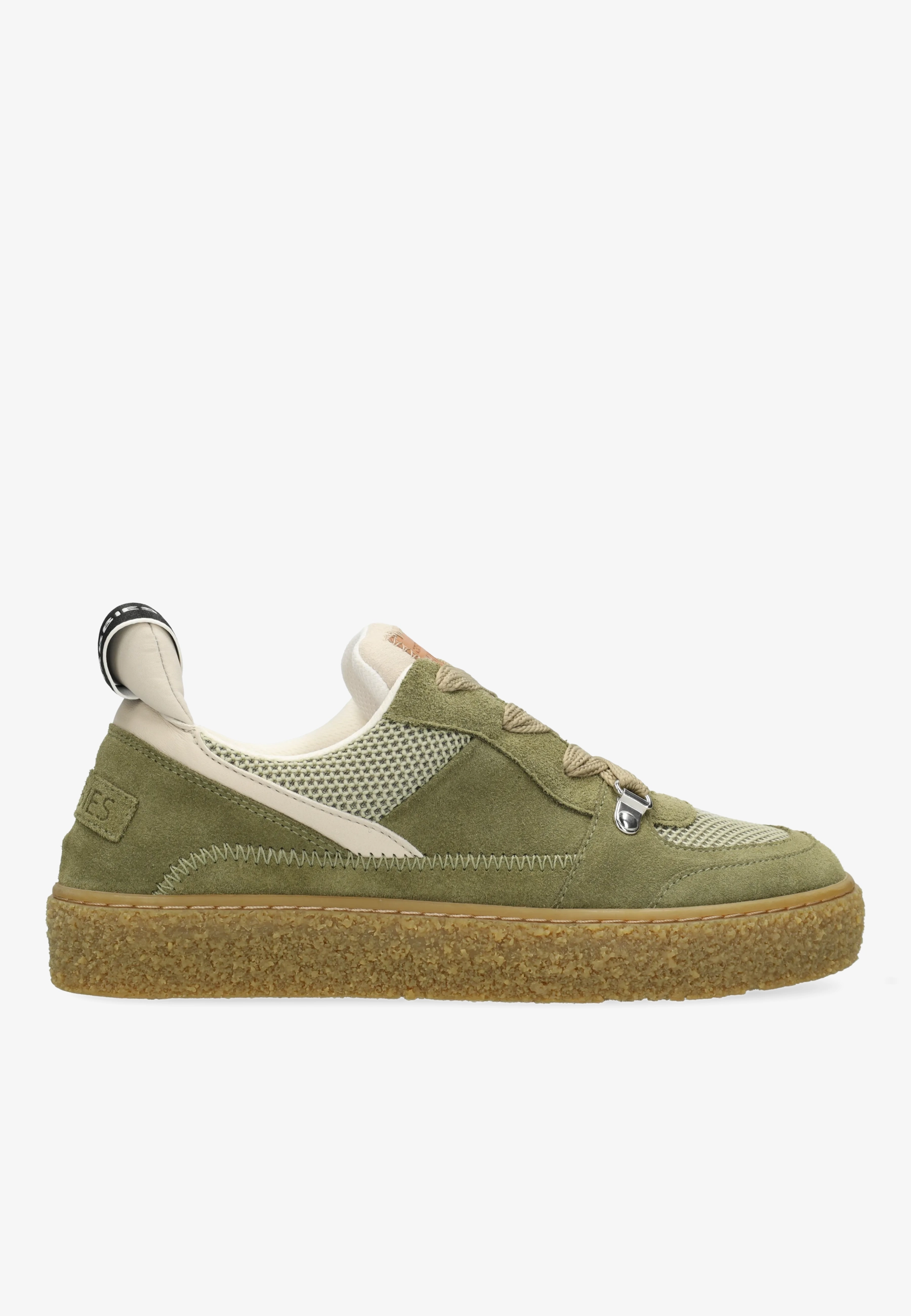 Chewy Unna sneaker Suède Khaki