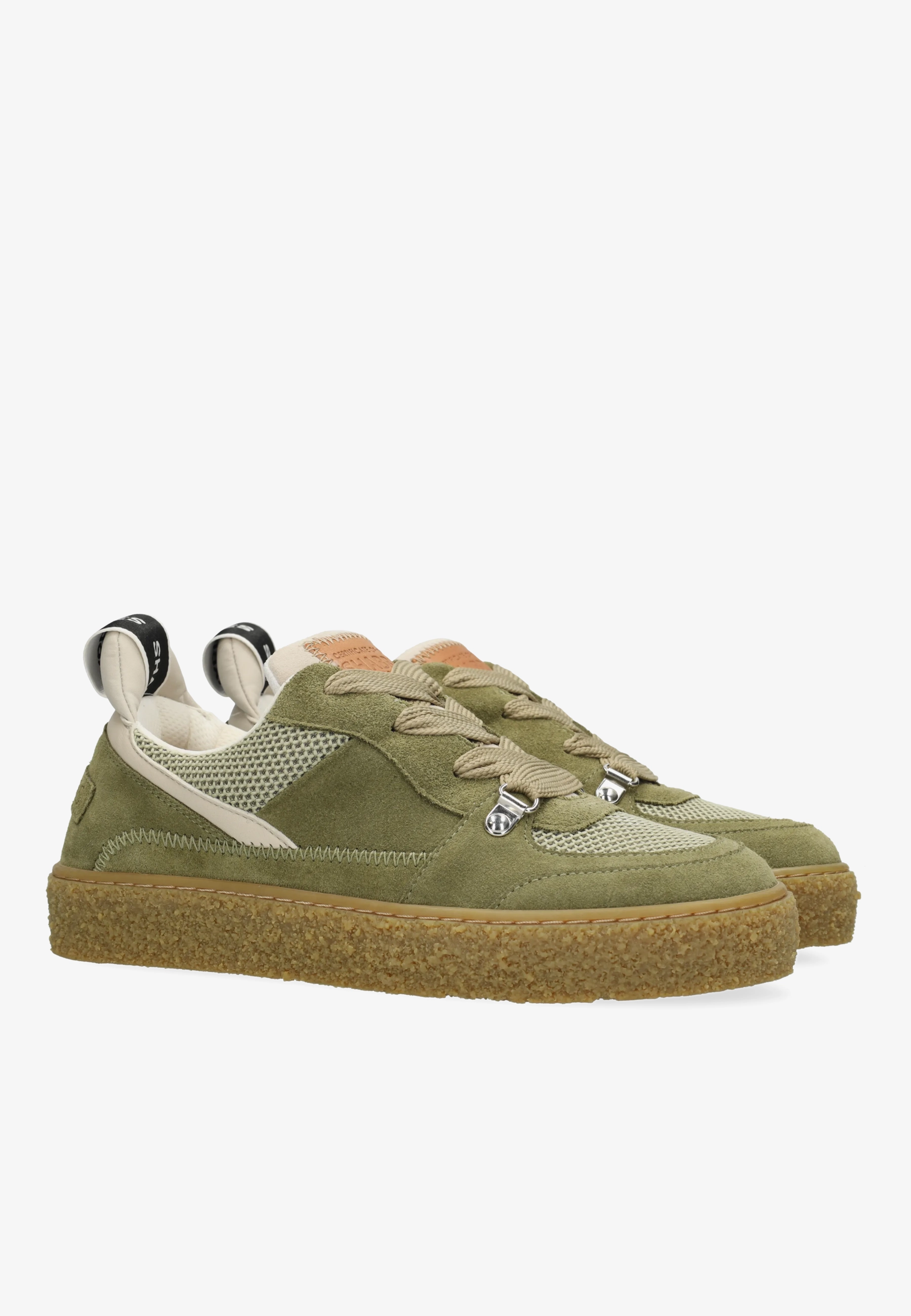 Chewy Unna sneaker Suède Khaki