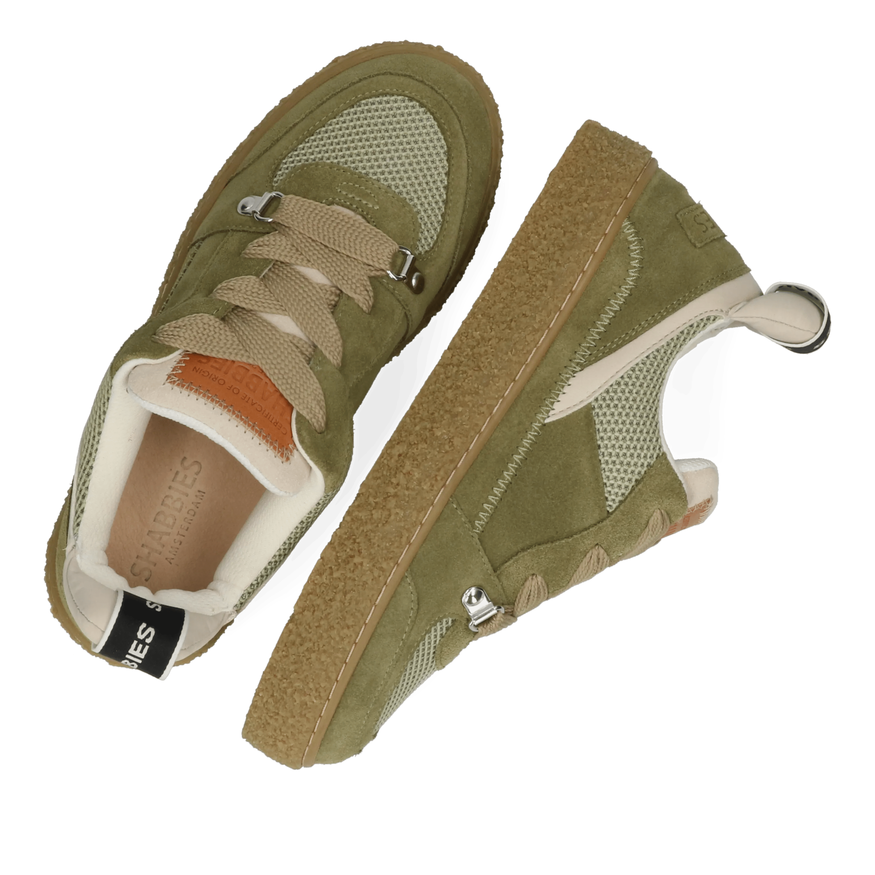 Chewy Unna Sneaker Suede Khaki