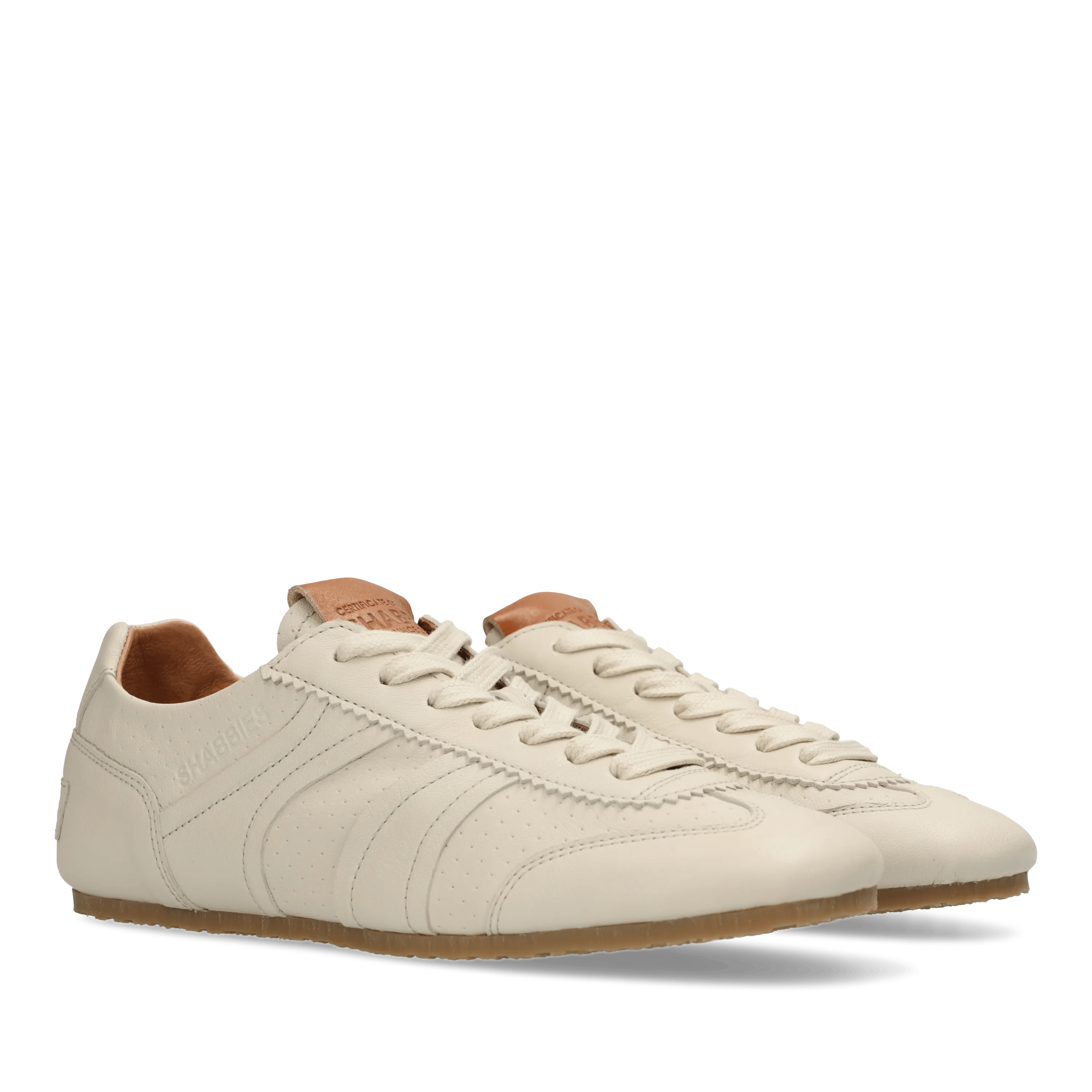 Ciska Base Sneaker Leather Off White