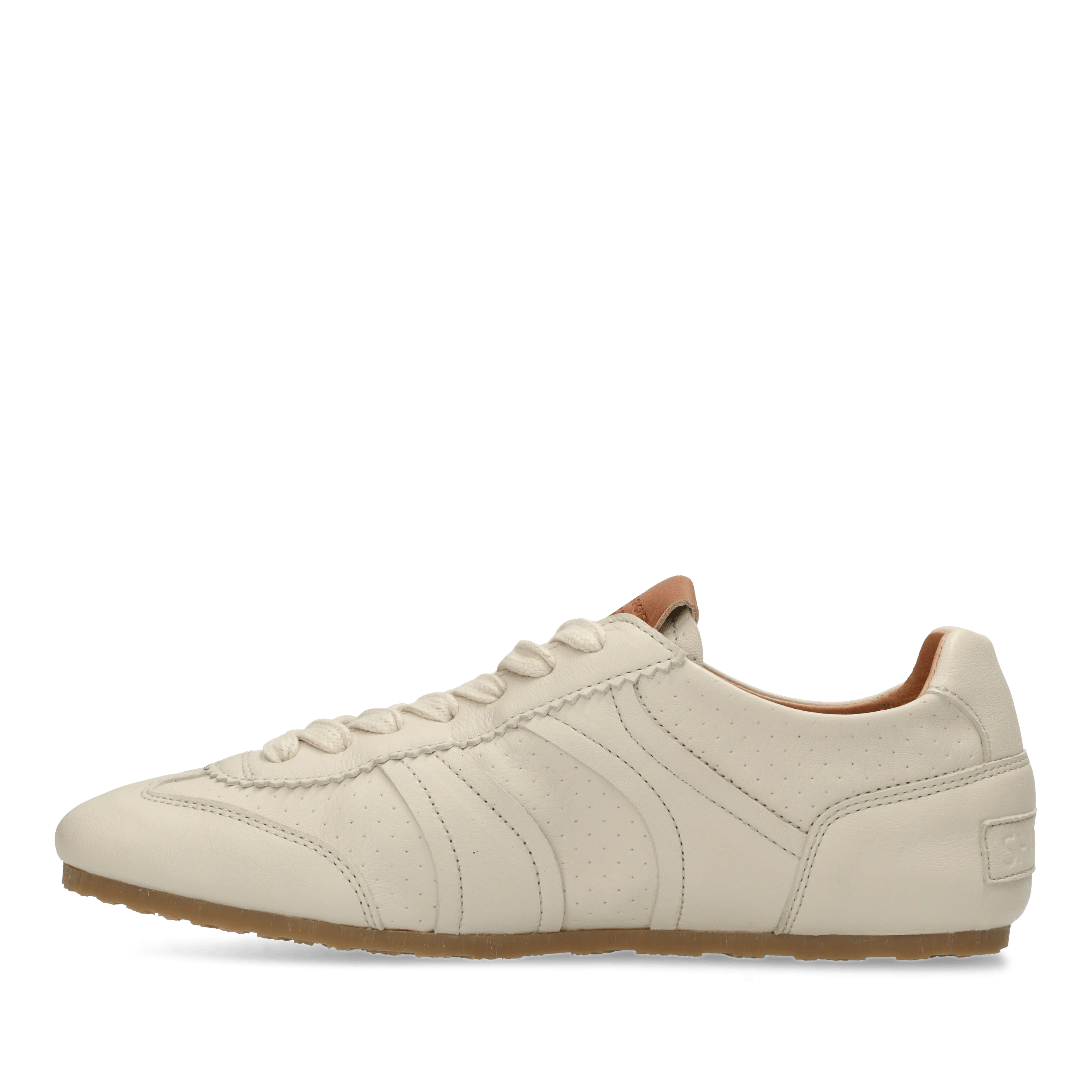 Ciska Base Sneaker Leather Off White