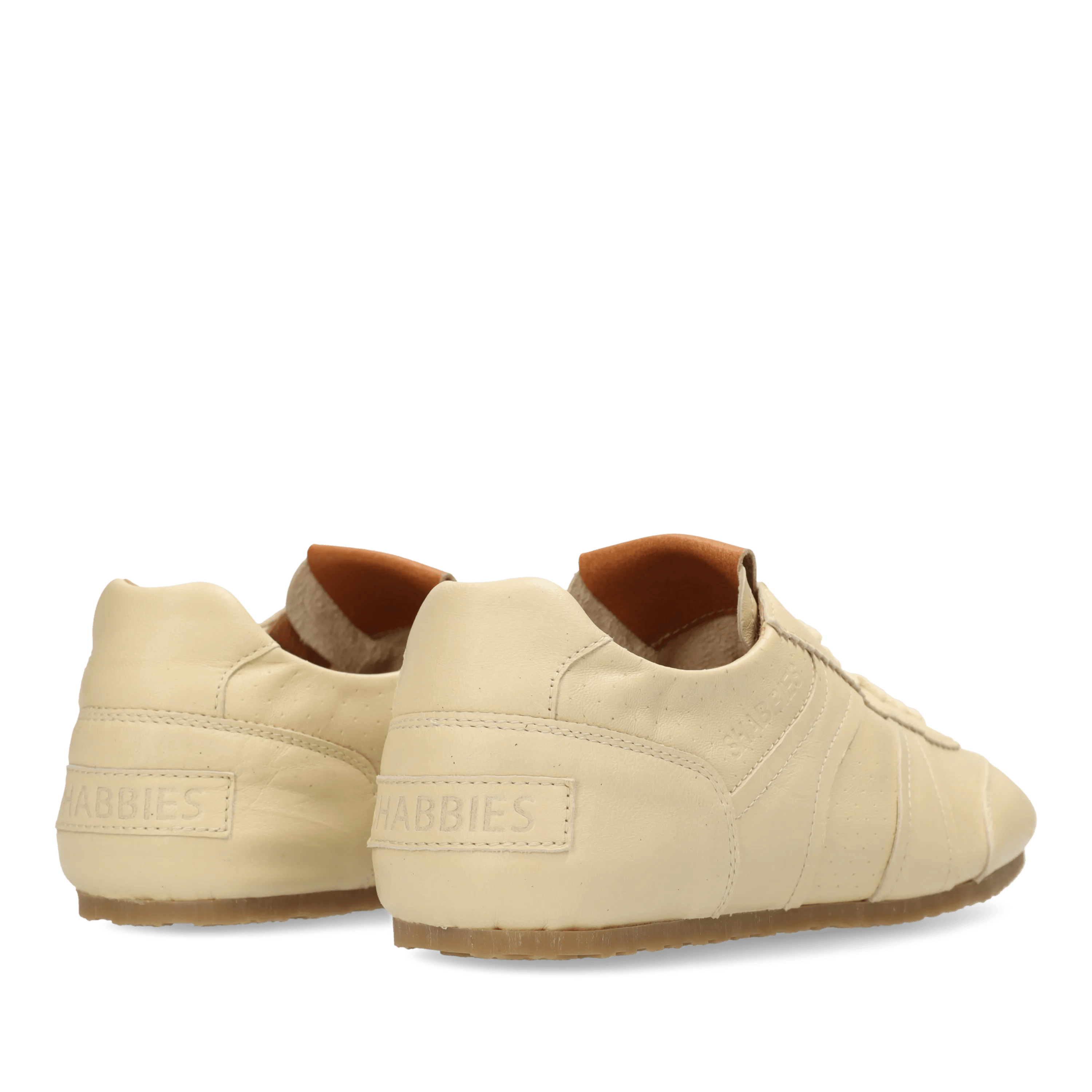 Ciska Base Sneaker Leather Pastel Yellow