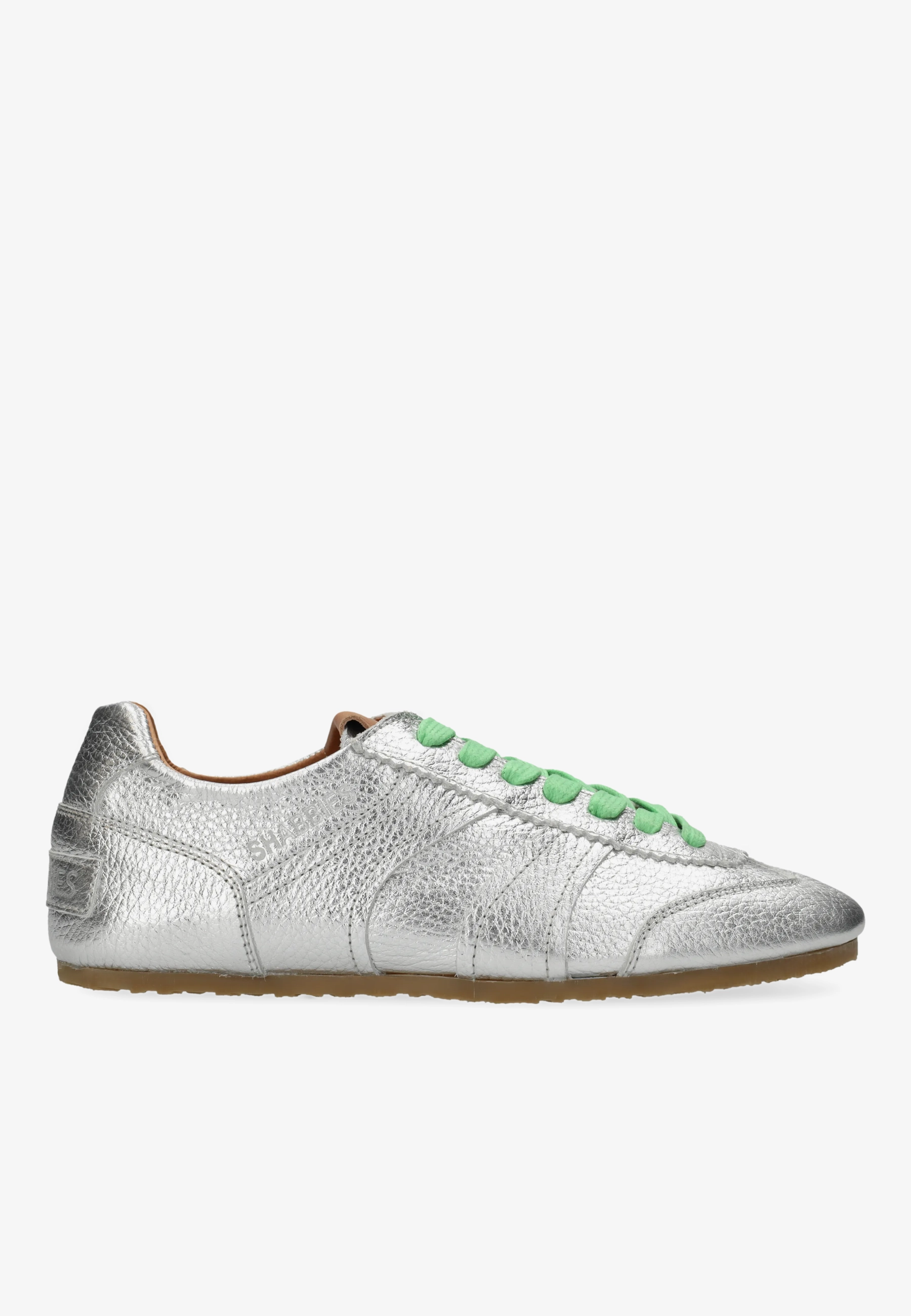 Ciska Base sneaker Metallic Zilver