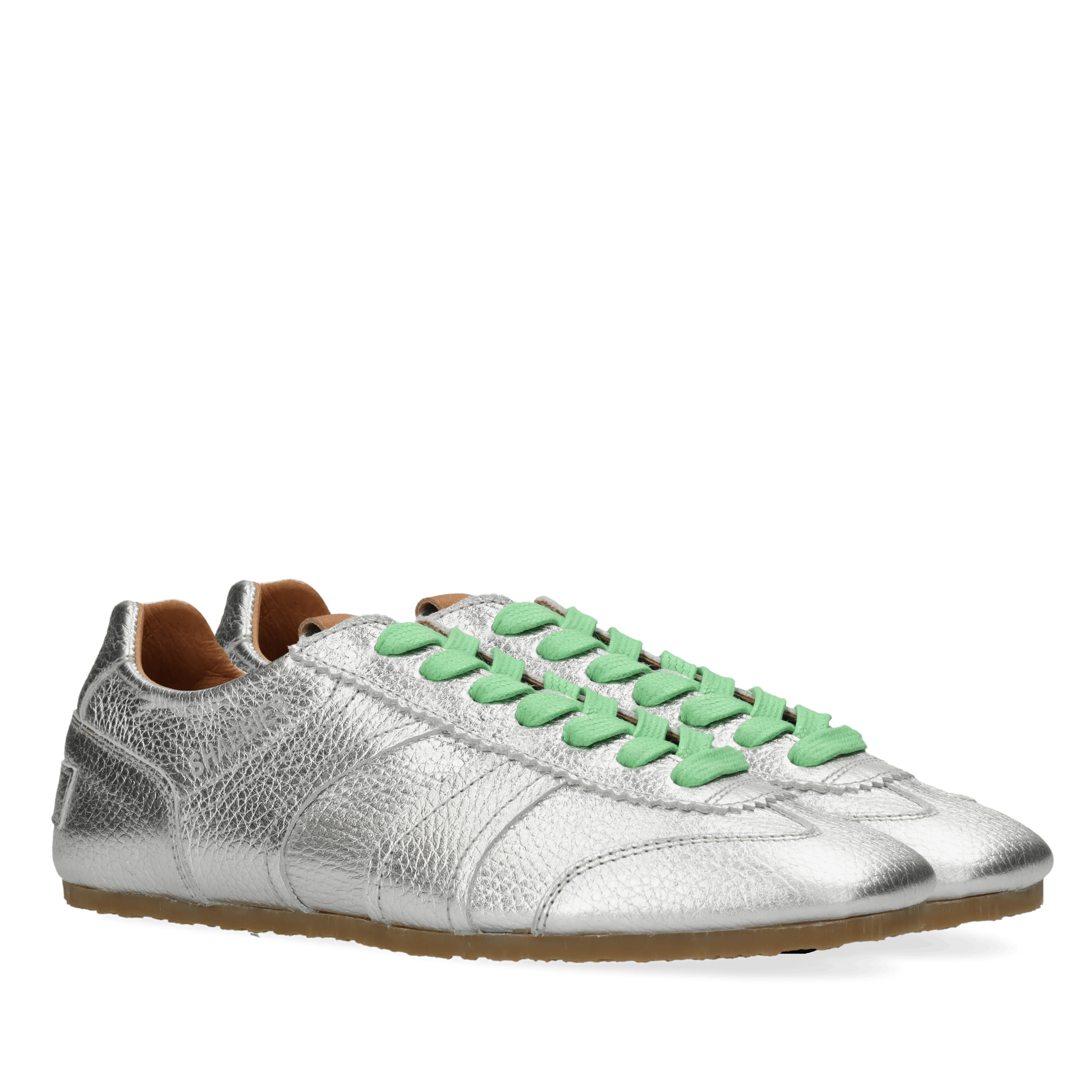 Ciska Base Sneaker Metallic Silver