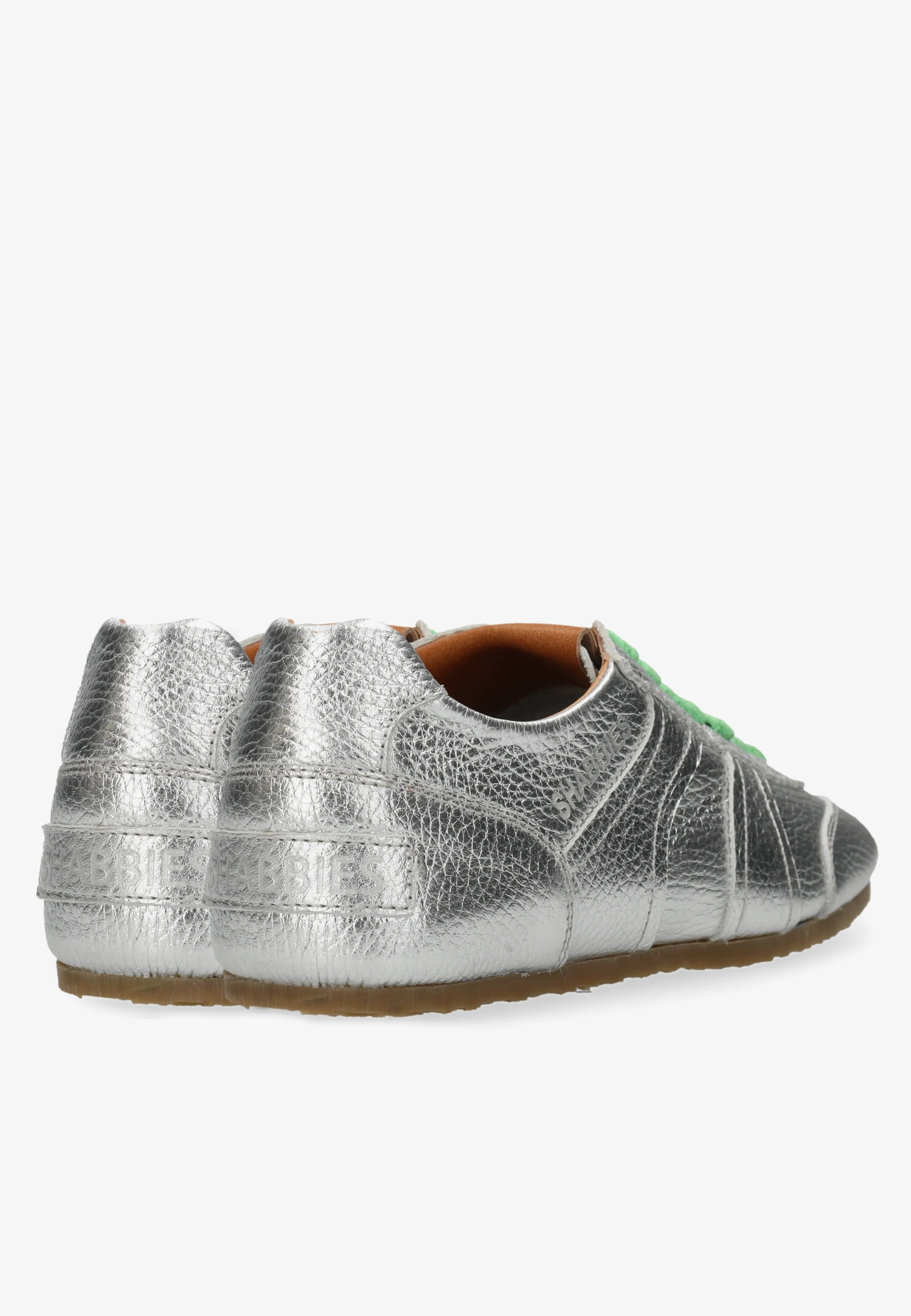 Ciska Base sneaker Metallic Zilver