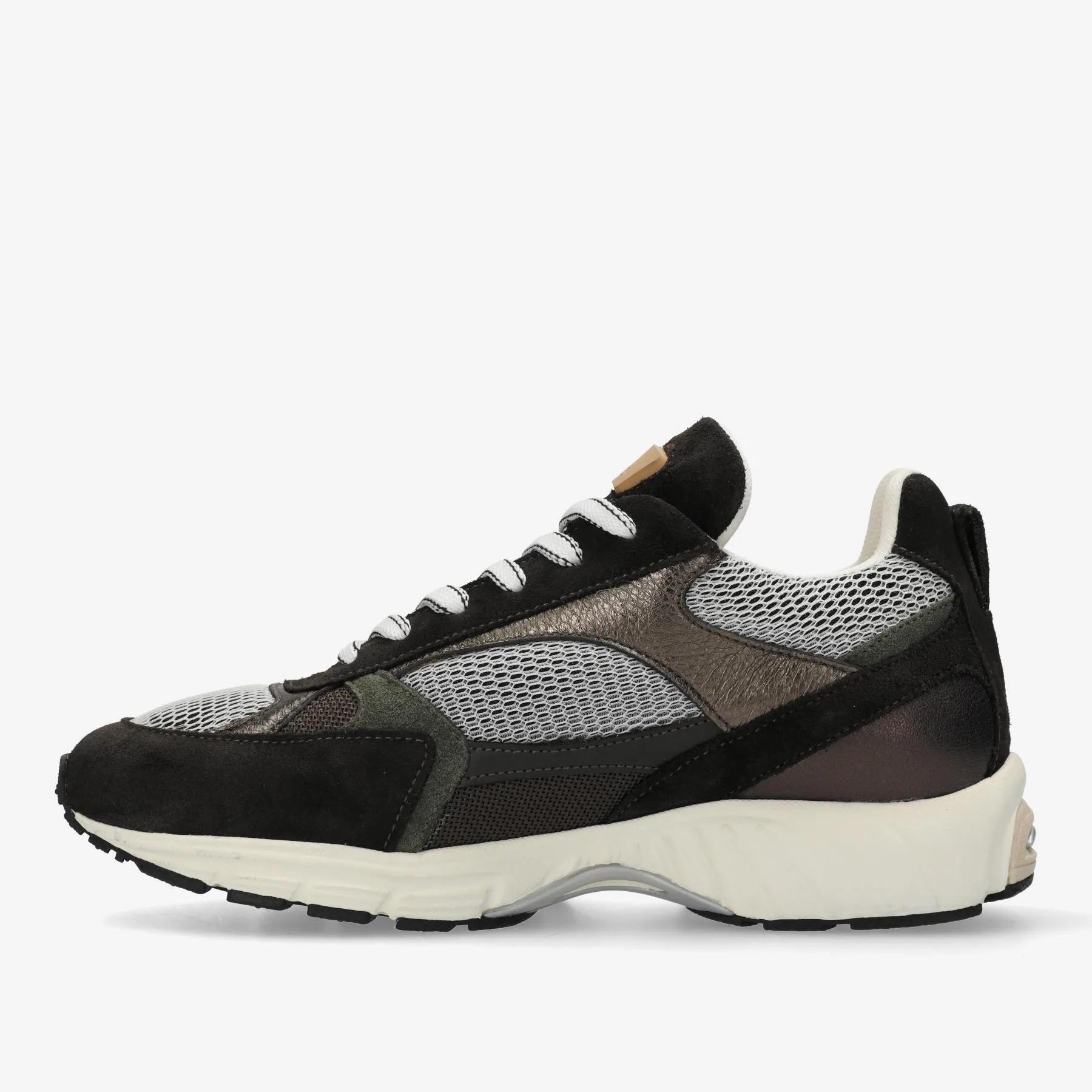 Abbey Masha sneaker Mesh Donkerbruin