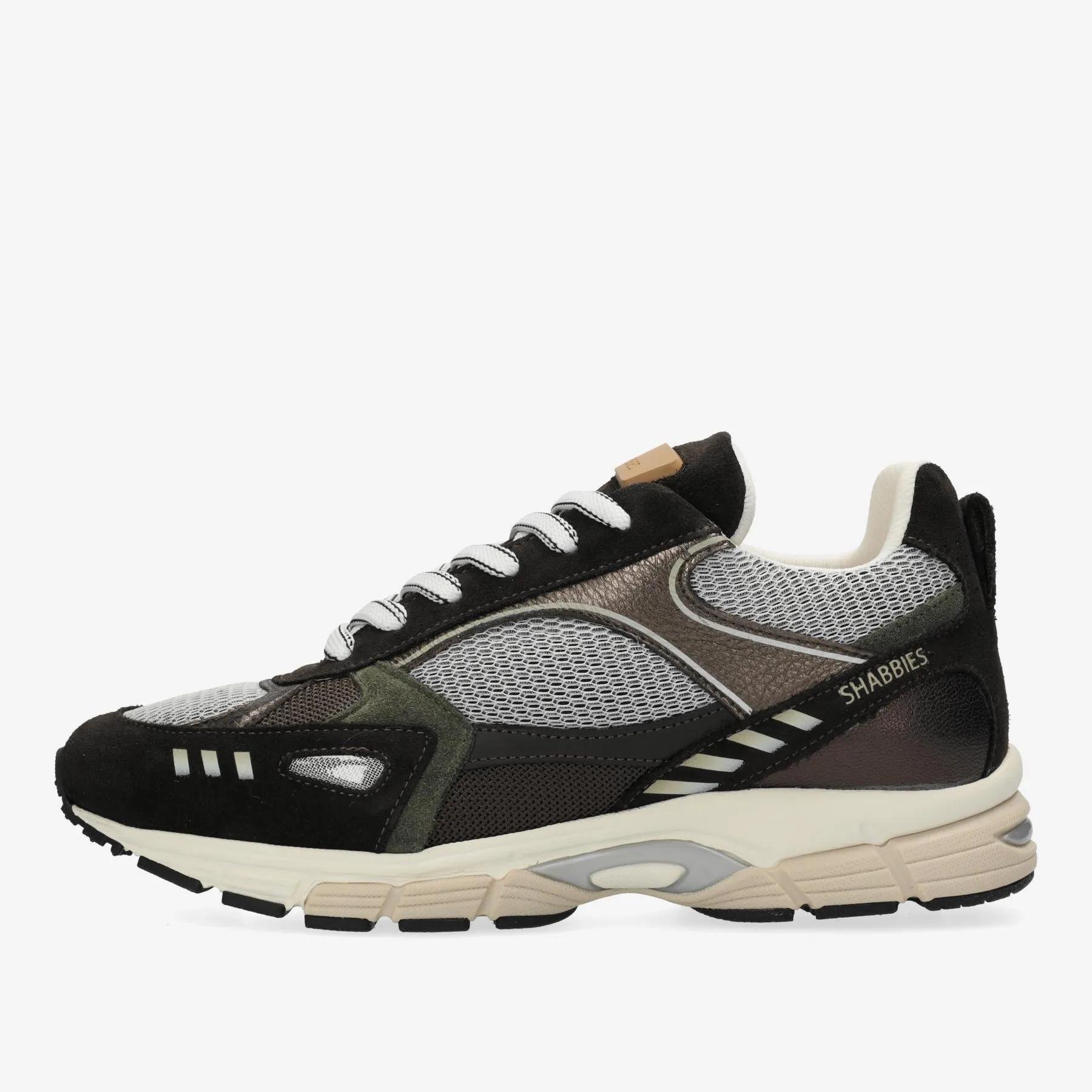 Abbey Masha sneaker Mesh Donkerbruin
