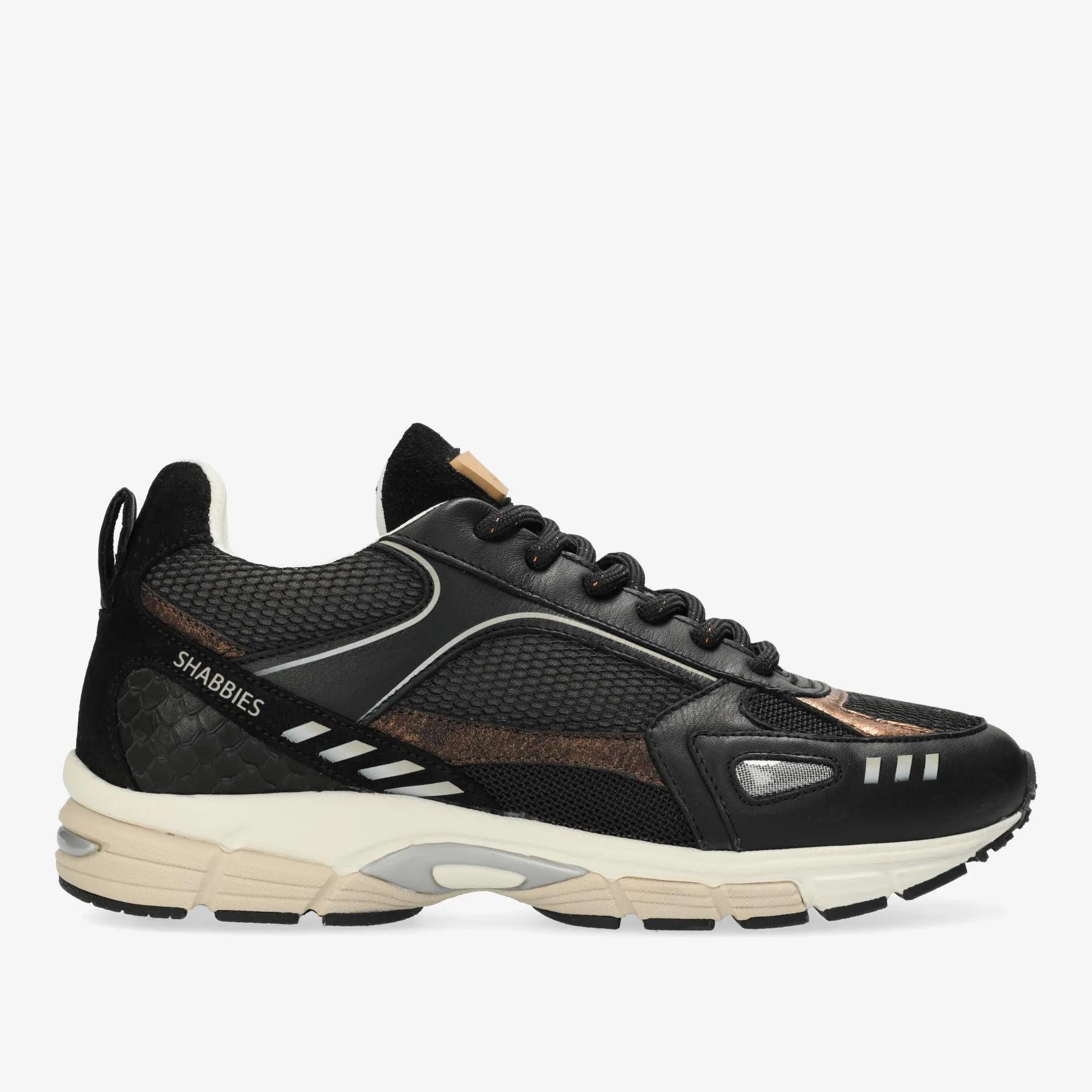 Abbey Masha sneaker Mesh Zwart