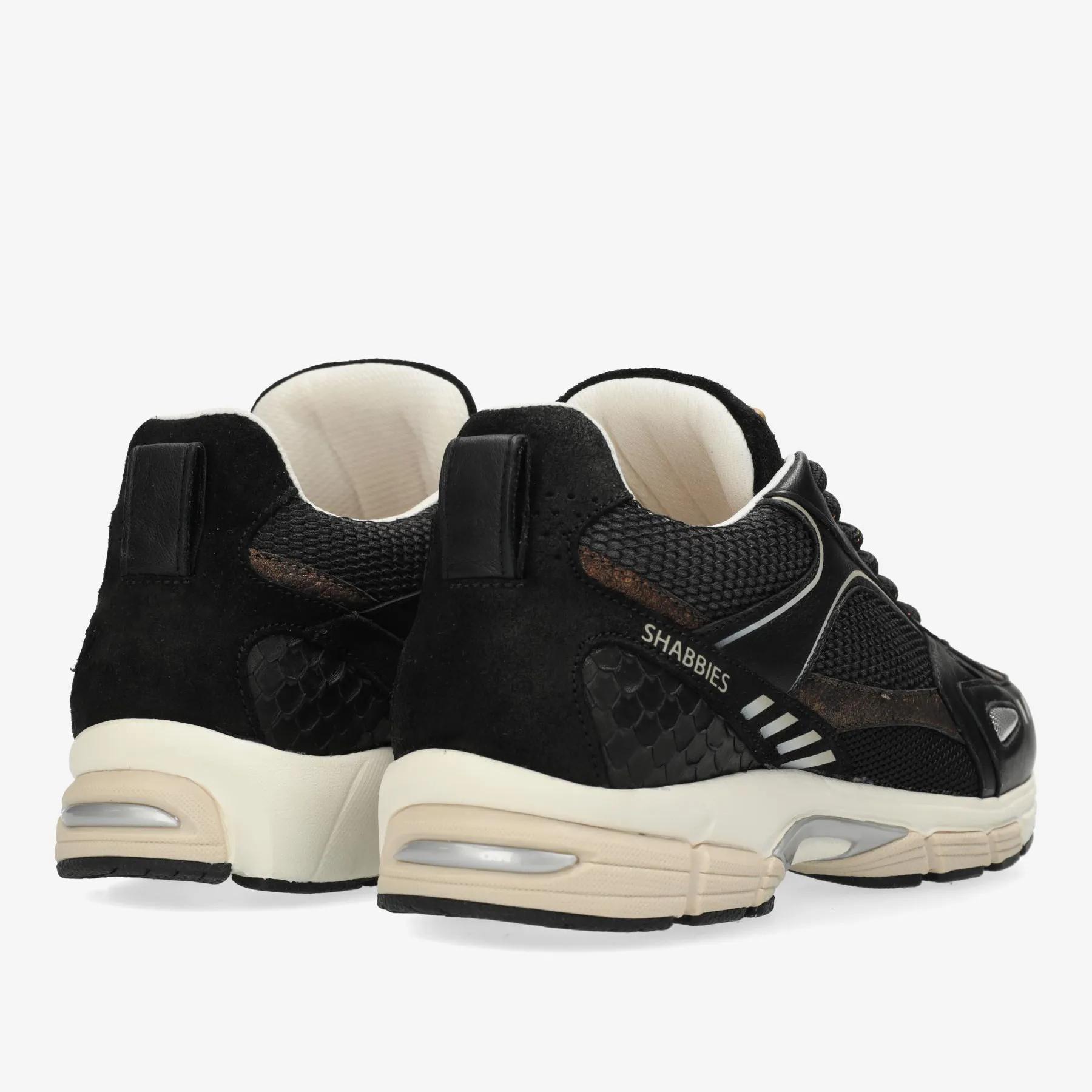 Abbey Masha sneaker Mesh Zwart