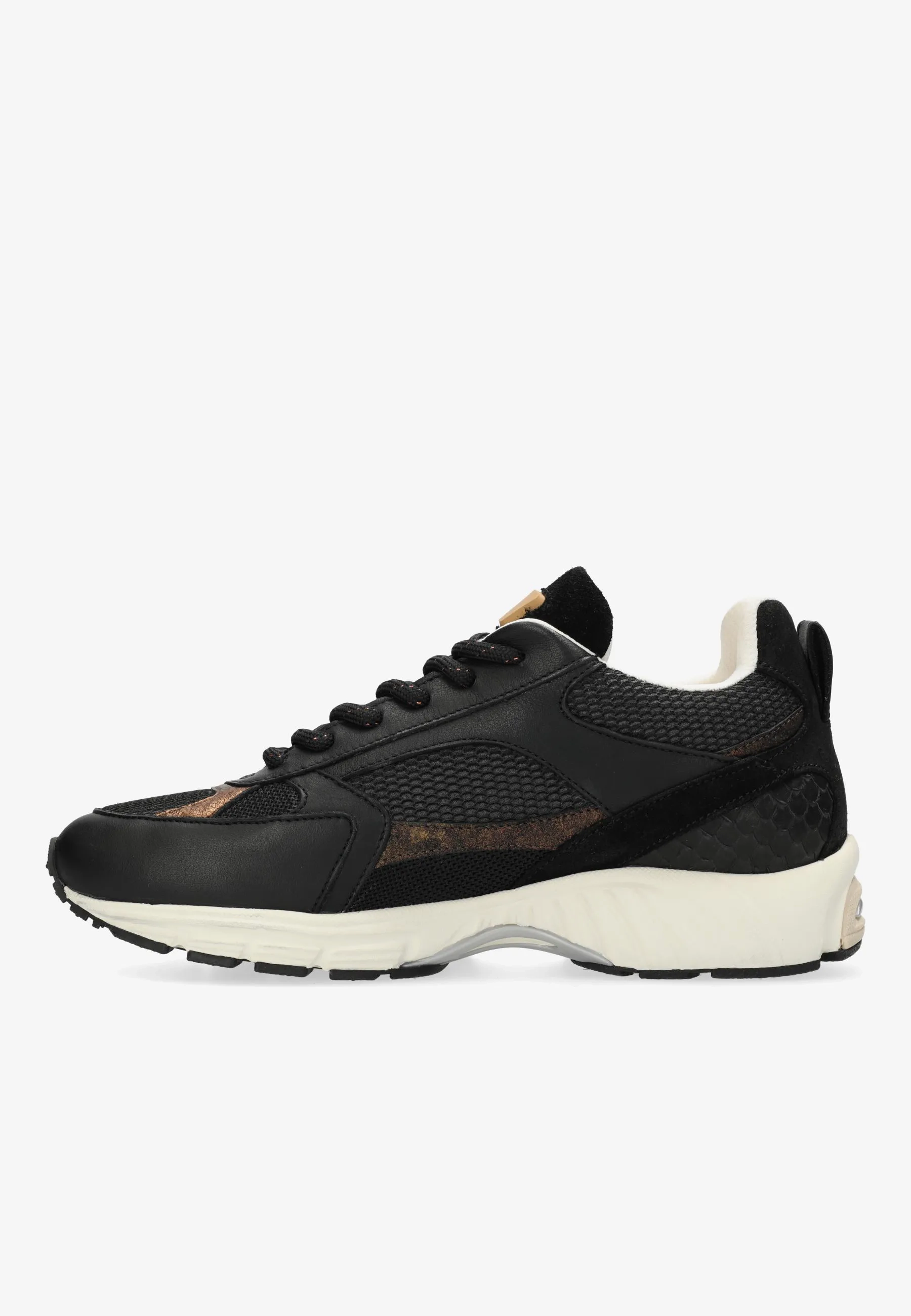 Abbey Masha sneaker Mesh Zwart