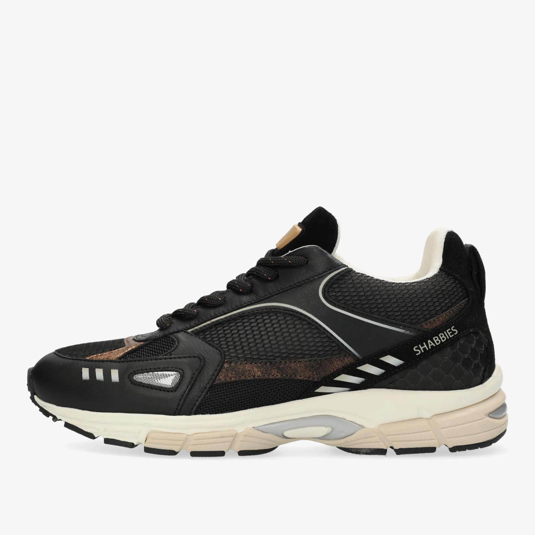 Abbey Masha sneaker Mesh Zwart