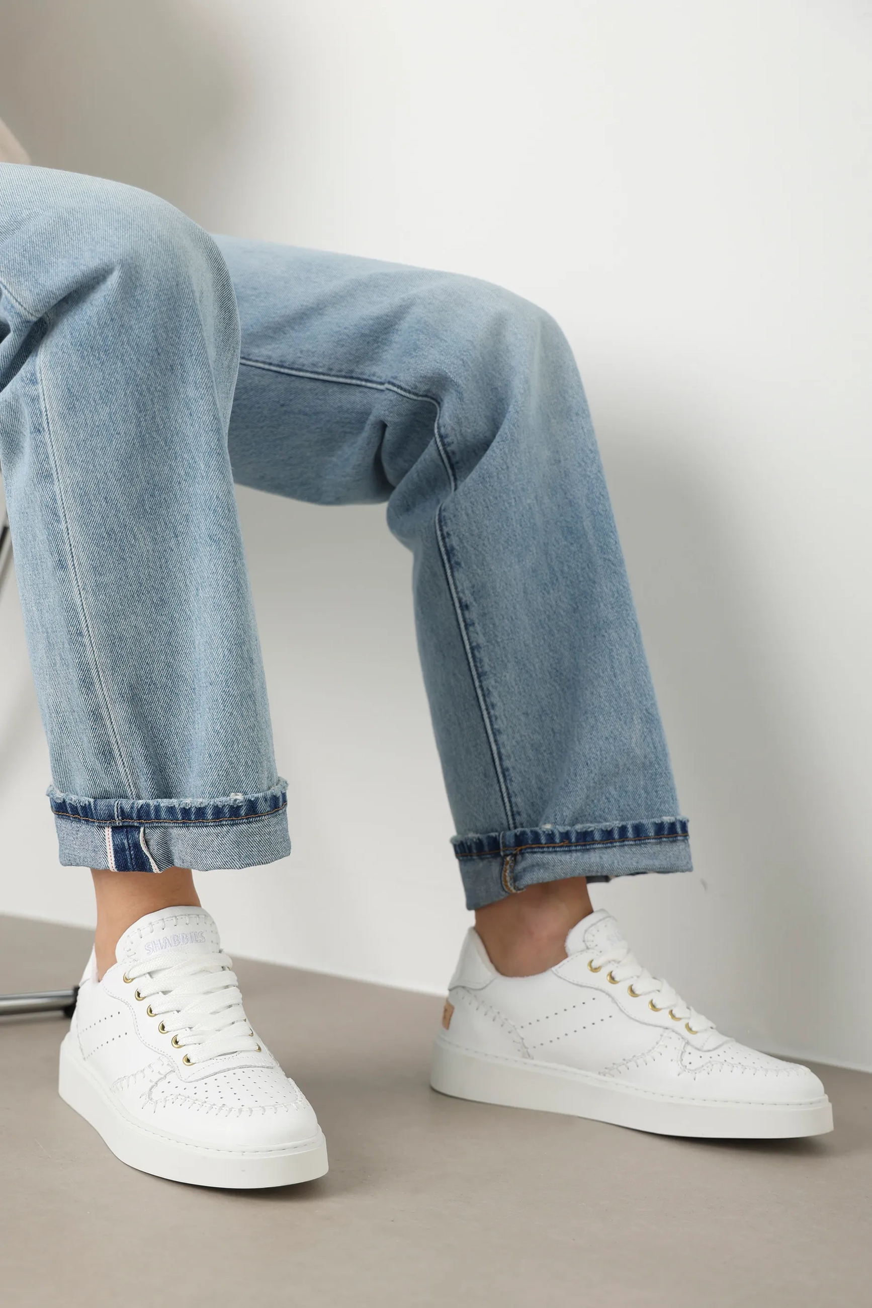 Bossa Festa sneaker Leer Wit