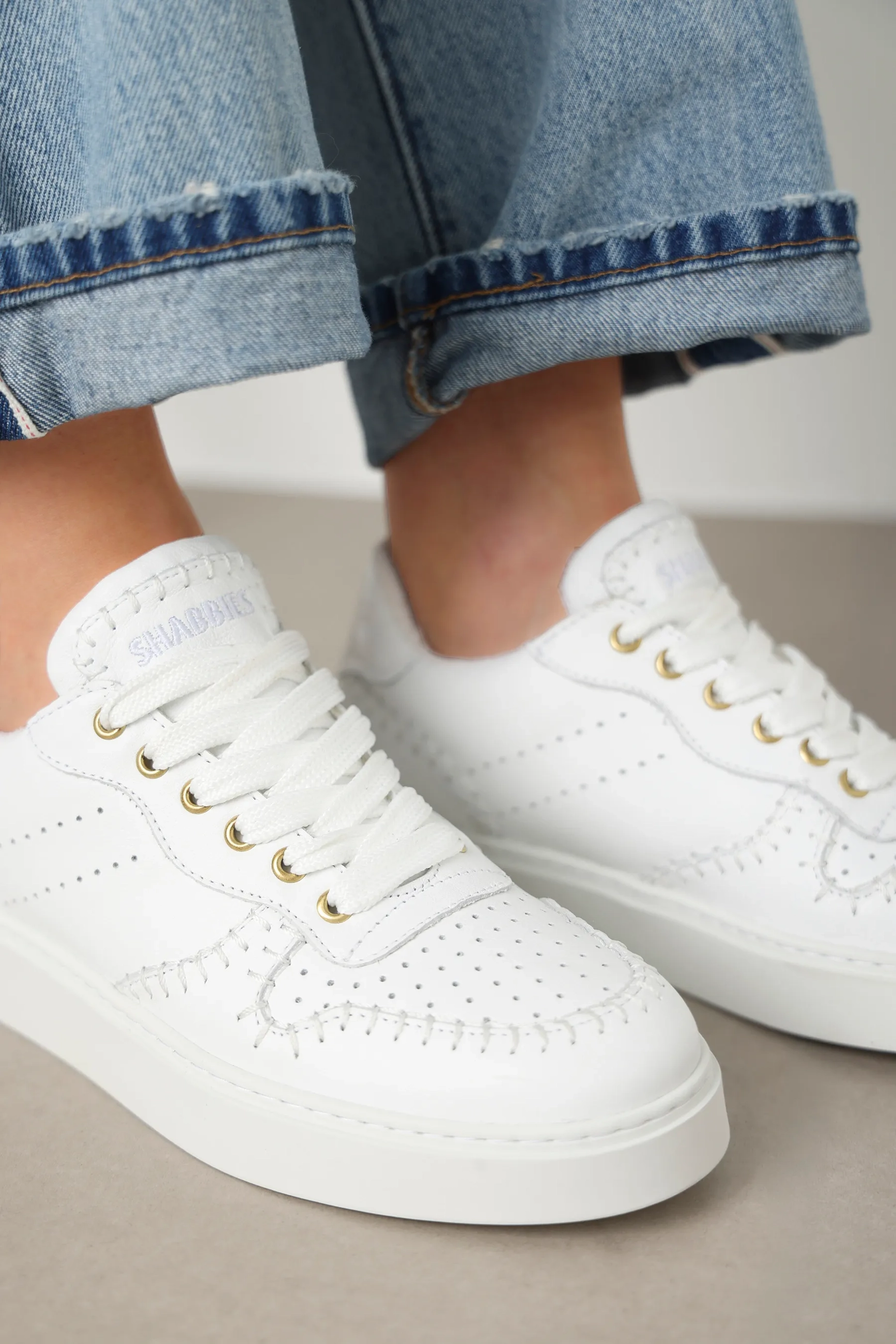 Bossa Festa sneaker Leer Wit