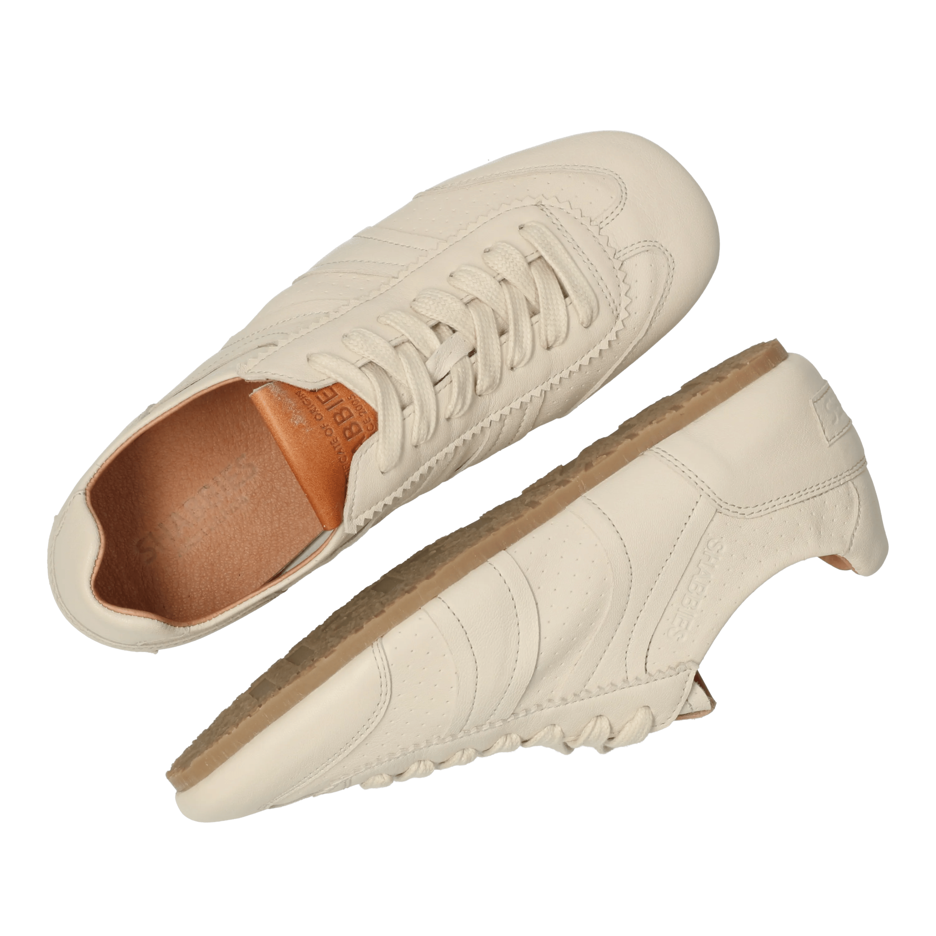 Ciska Base Sneaker Leather Off White