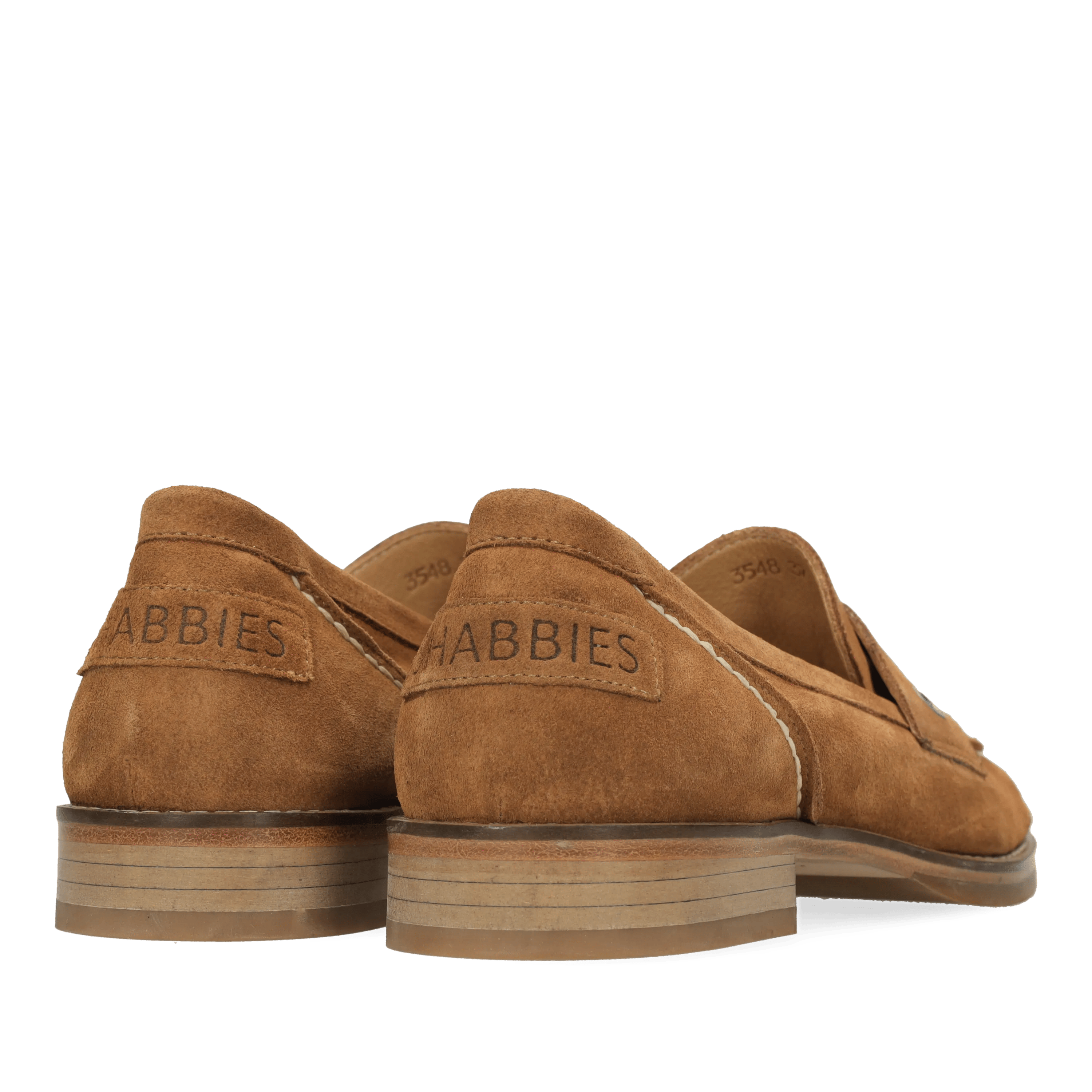 Fes Lofa loafers Suède Cognac