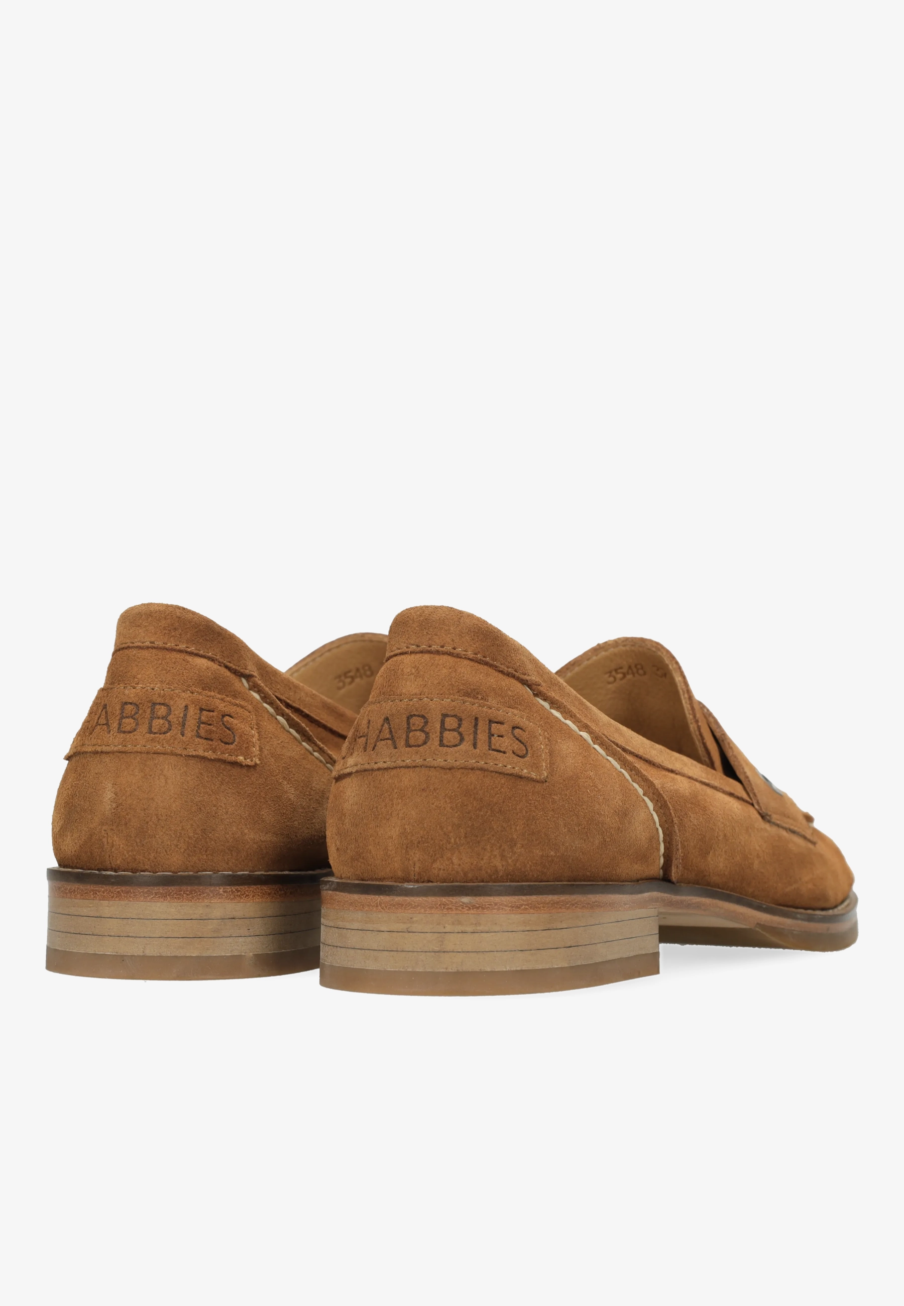 Fes Lofa loafers Suède Cognac