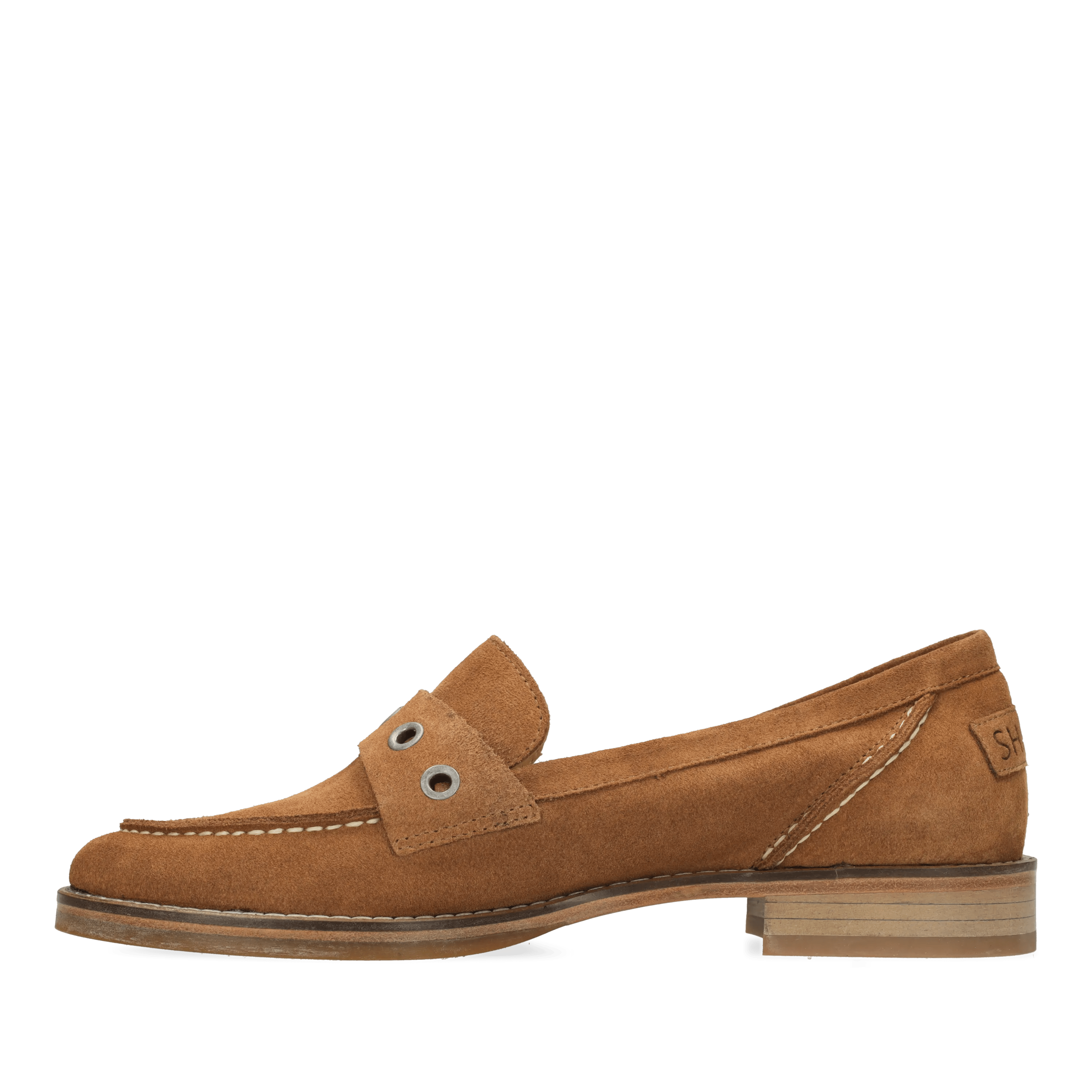 Fes Lofa loafers Suède Cognac