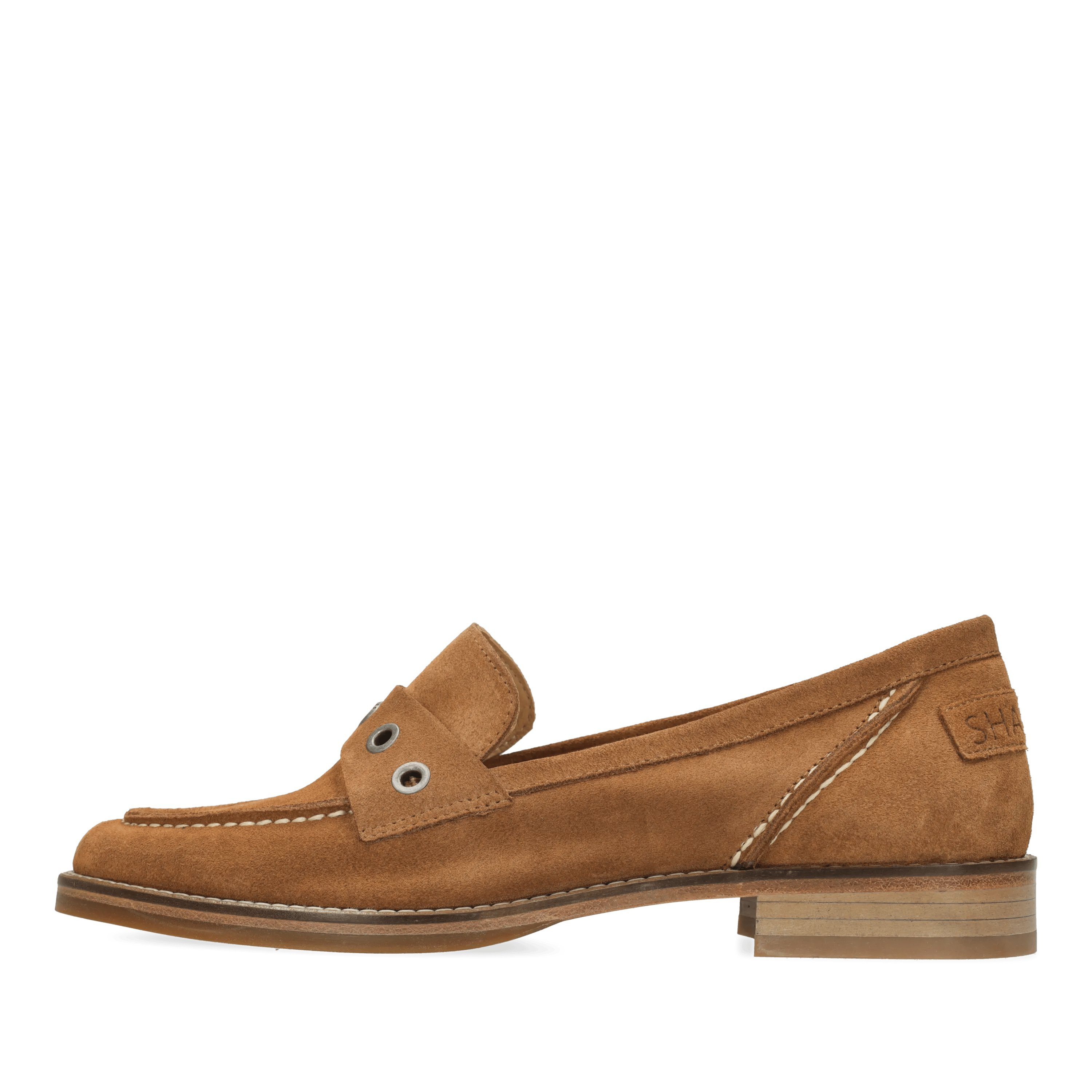 Fes Lofa loafers Suède Cognac