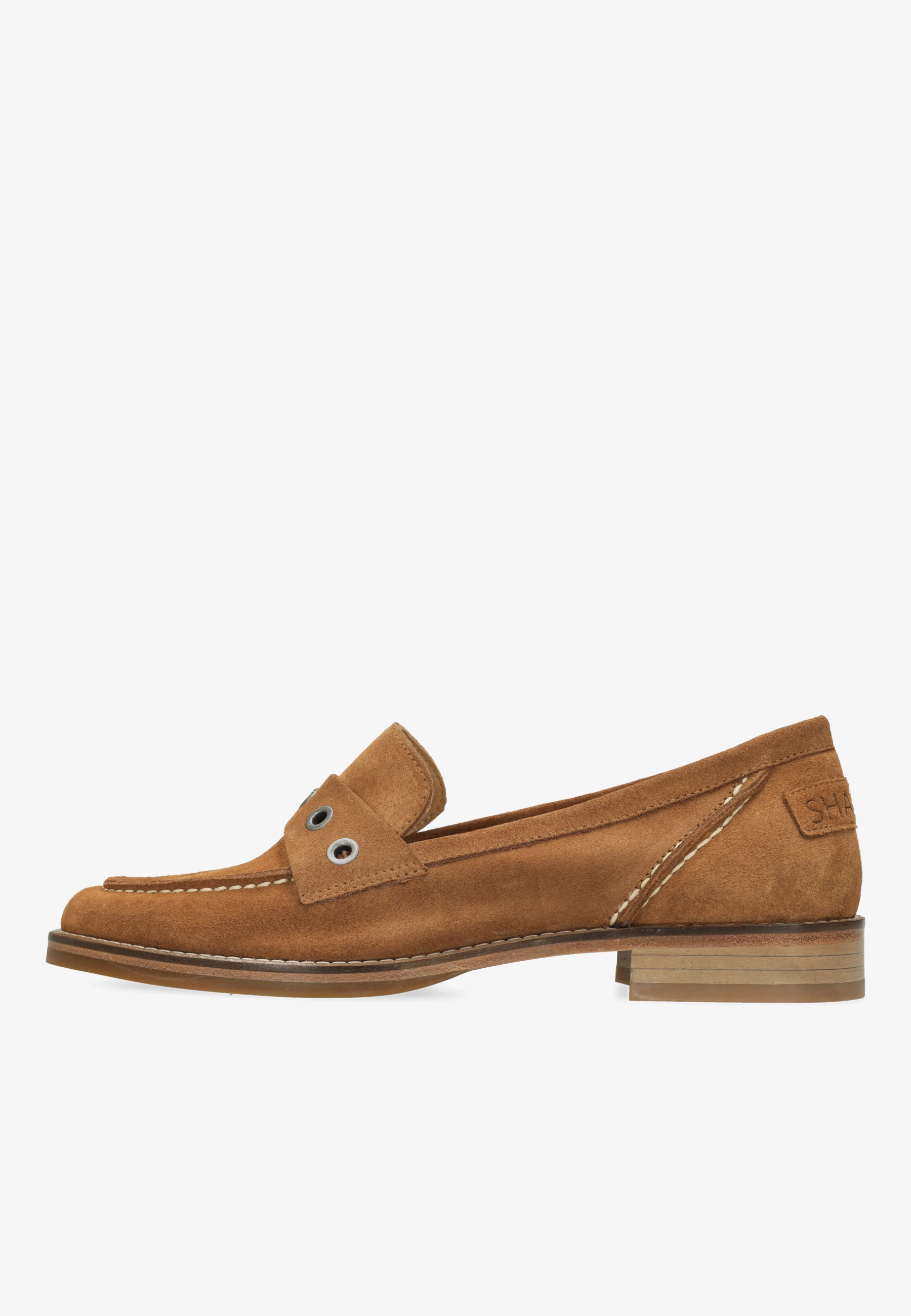 Fes Lofa loafers Suède Cognac