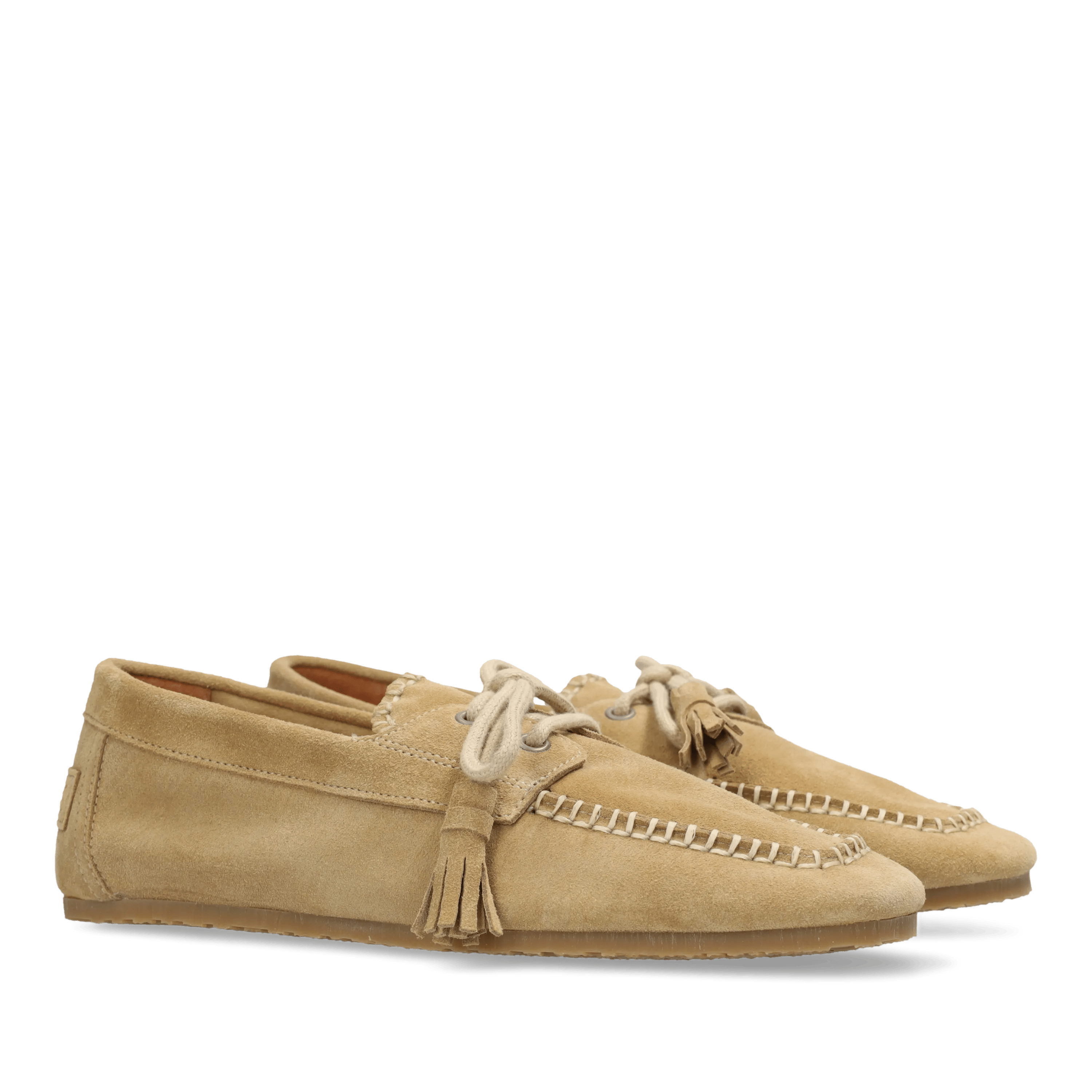 Ciska Mocca mocassin Suède Beige