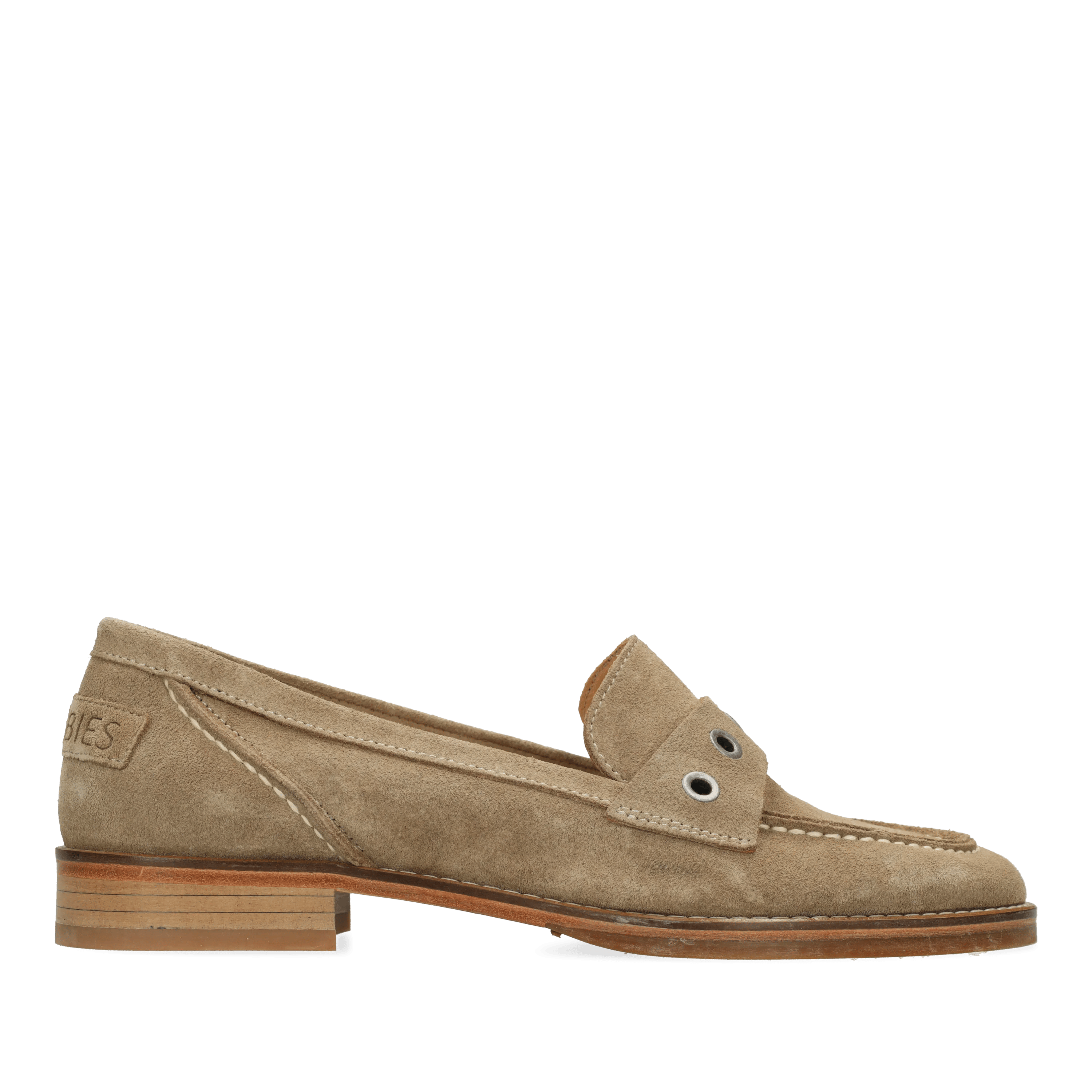 Fes Lofa loafers Gulcu suède Taupe