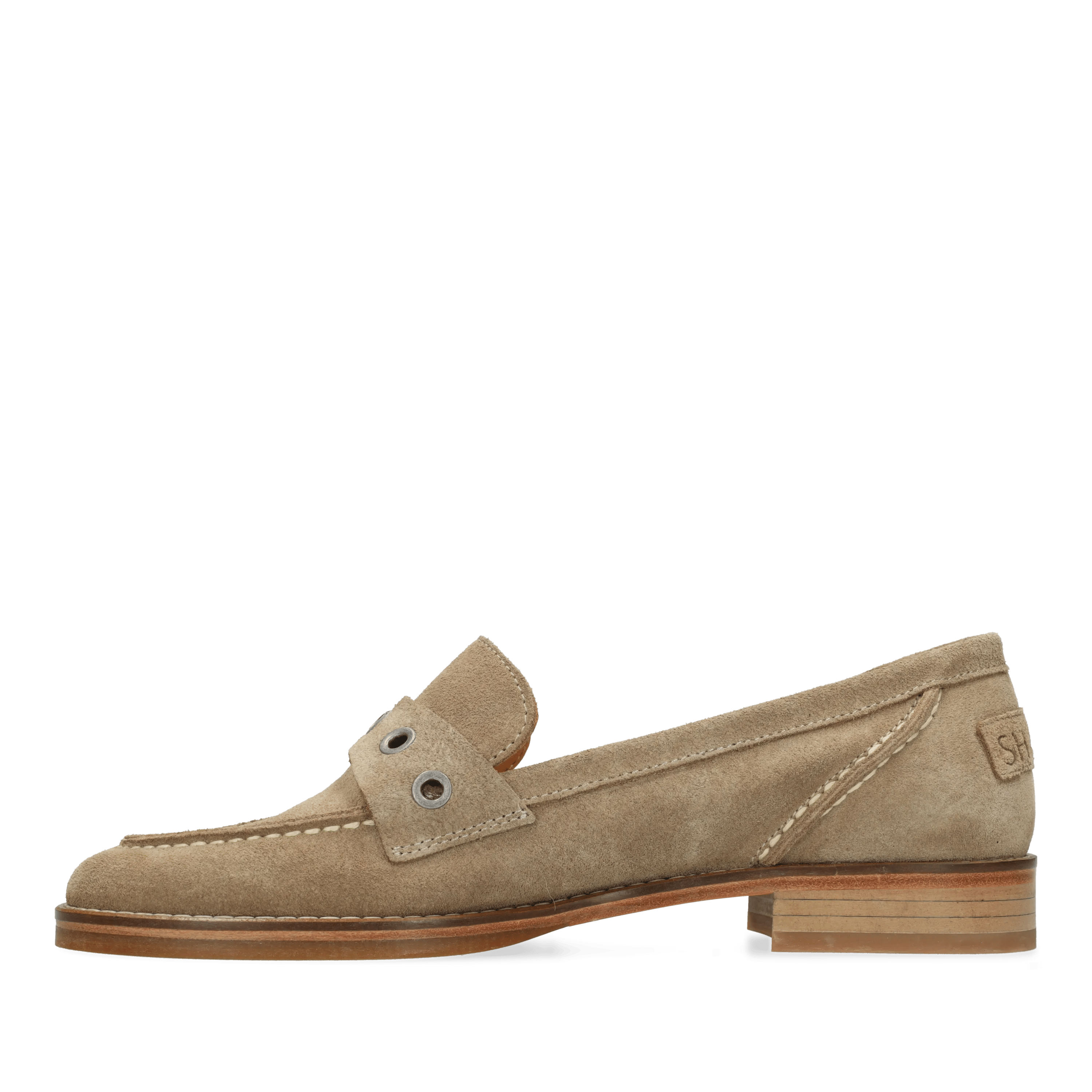 Fes Lofa loafers Gulcu suède Taupe