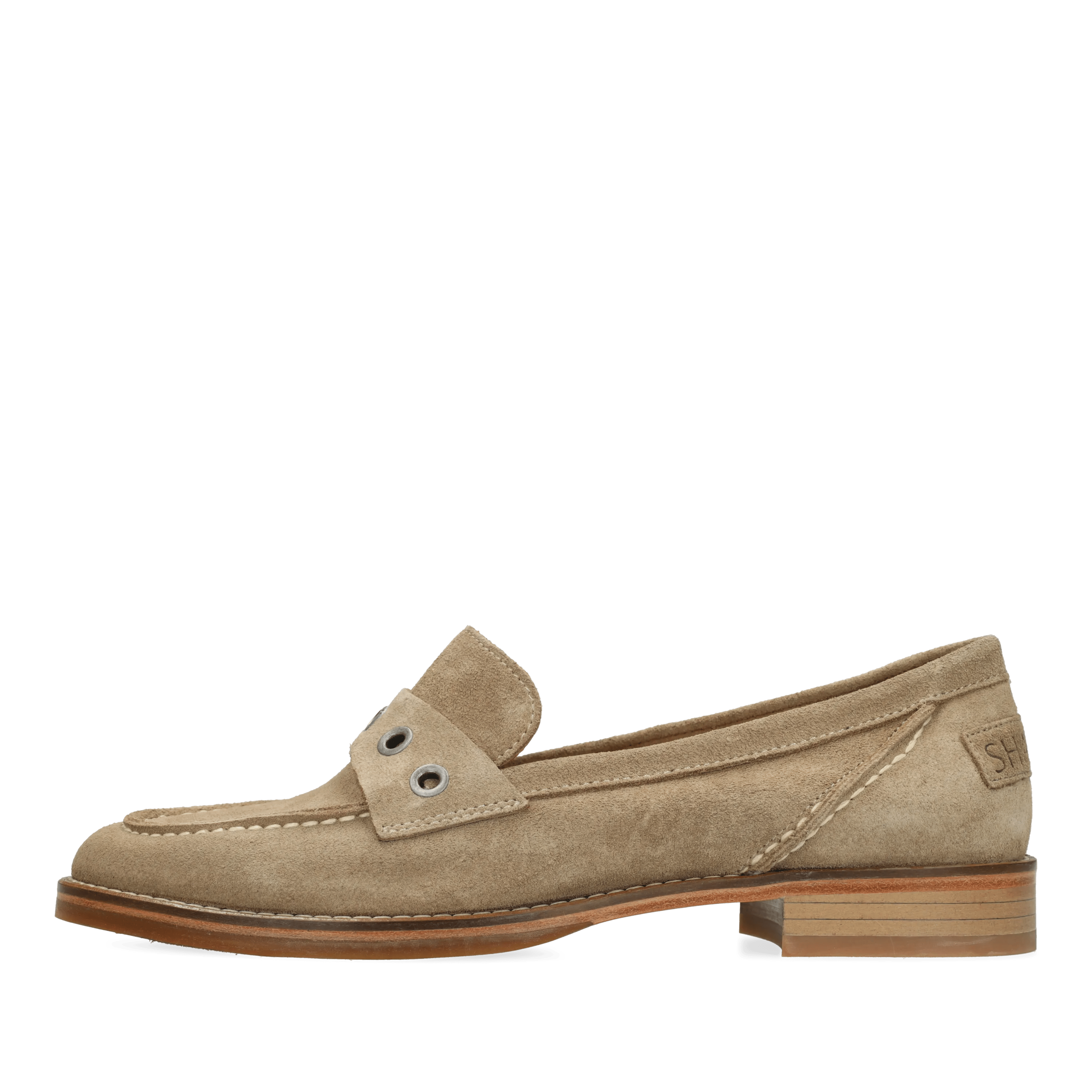 Fes Lofa loafers Gulcu suède Taupe