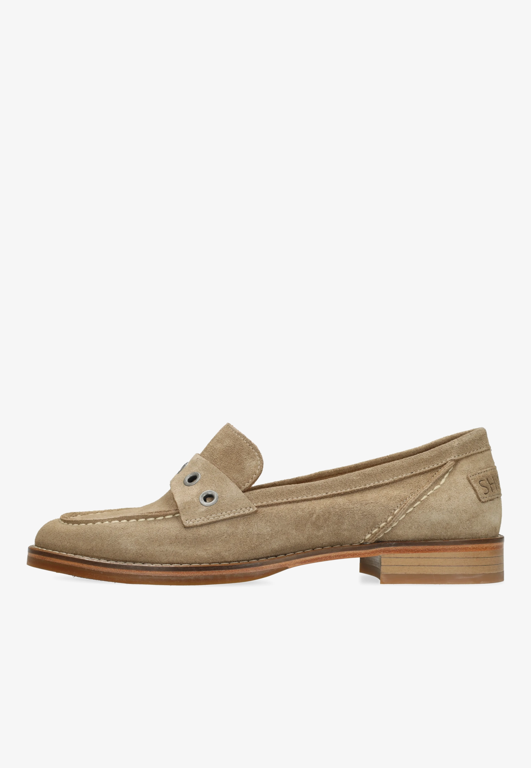 Fes Lofa loafers Gulcu suède Taupe