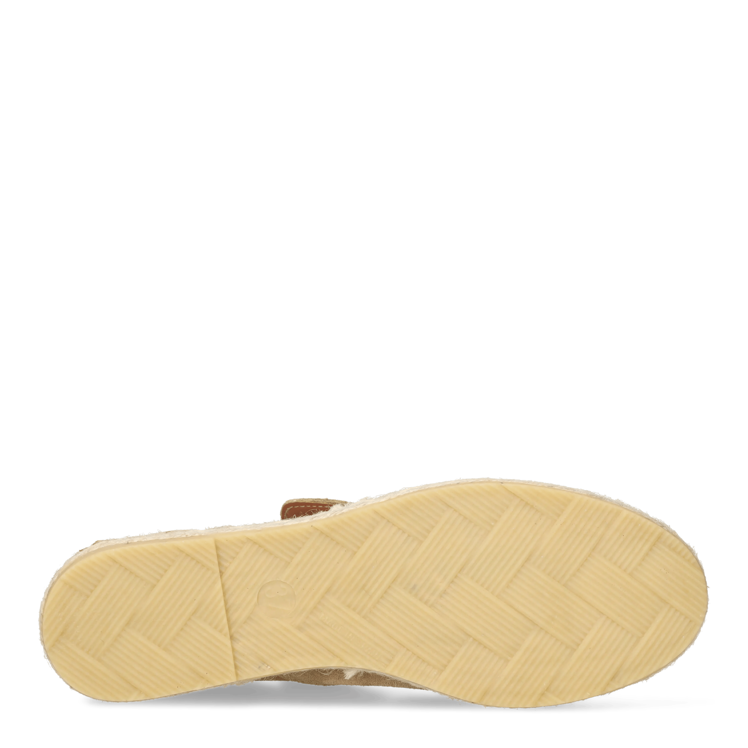 Elche Lofa espadrille Suède Donker zand