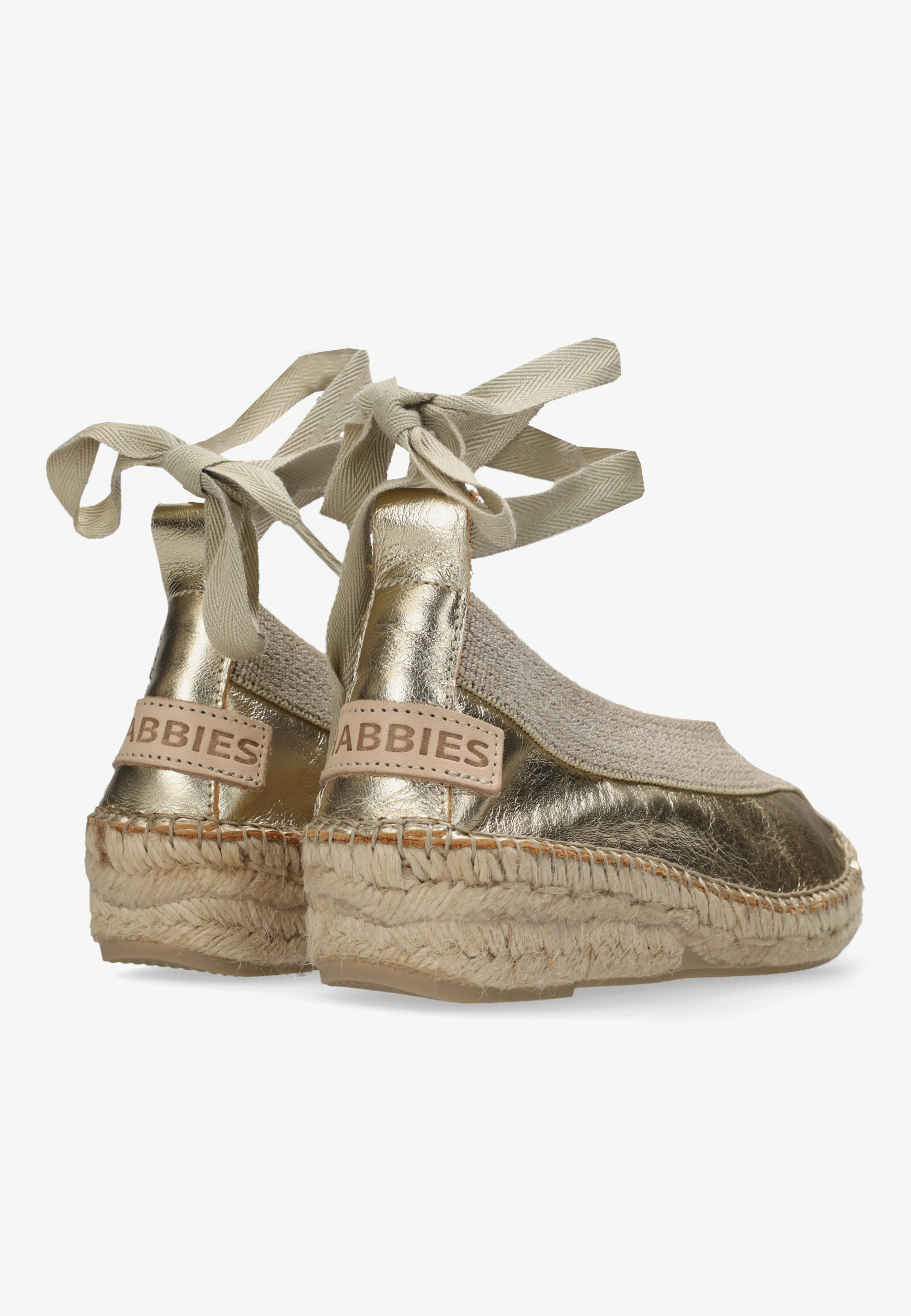 Palma Kimono espadrille Metallic Lichtgoud
