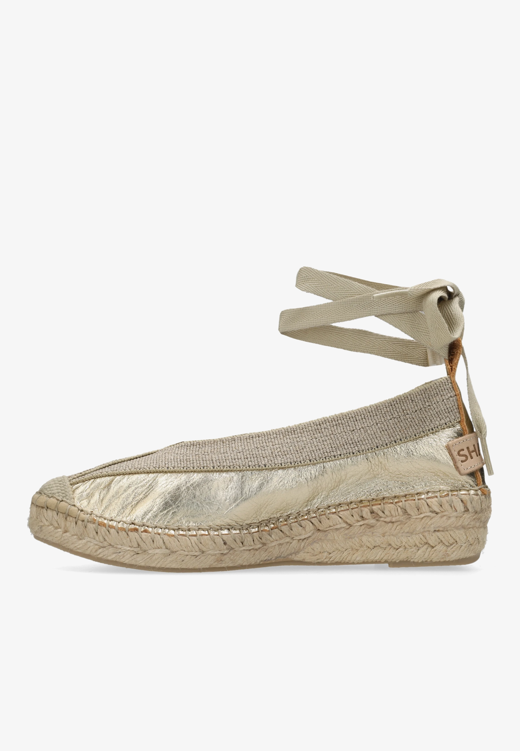 Palma Kimono espadrille Metallic Lichtgoud
