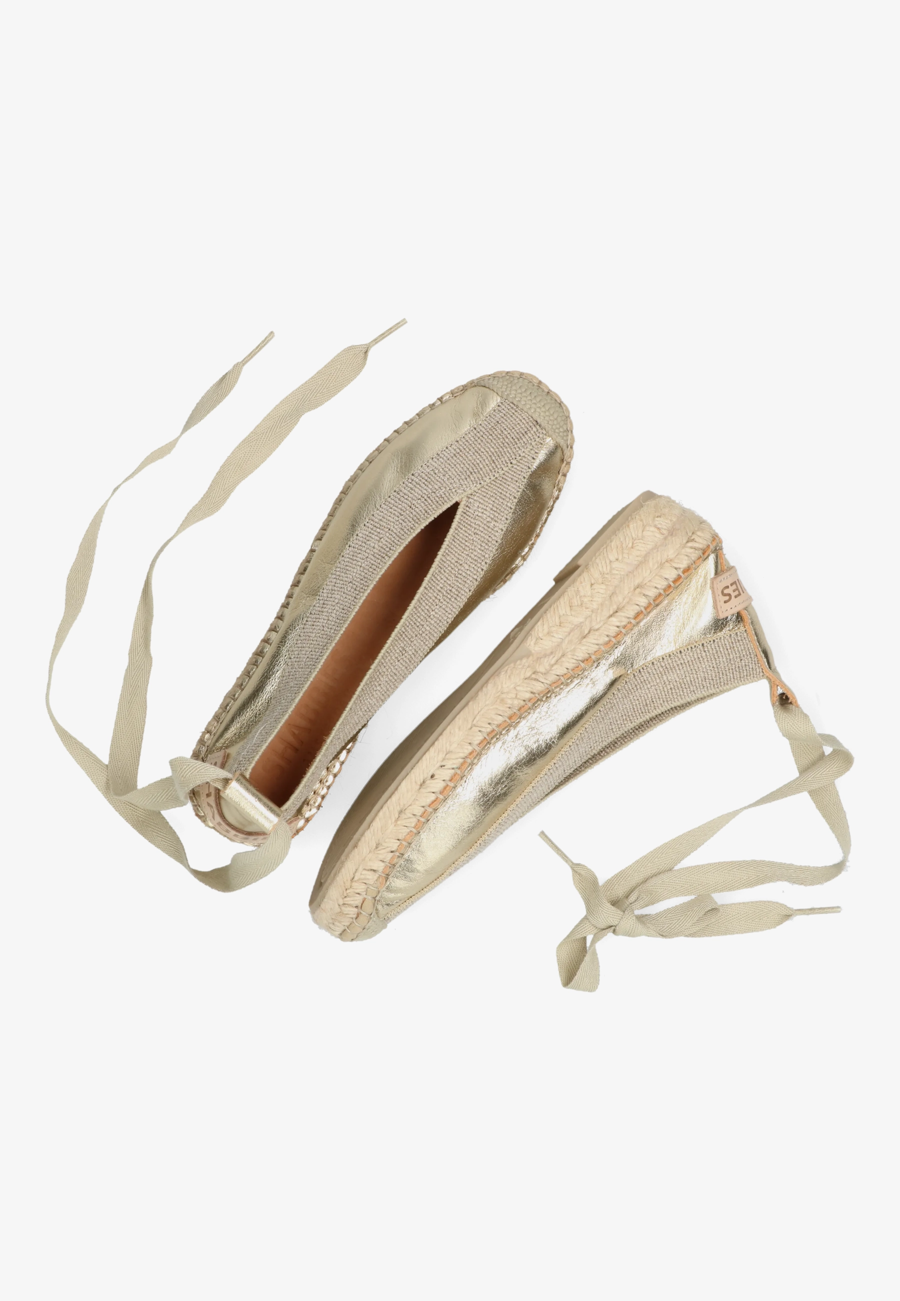 Palma Kimono espadrille Metallic Lichtgoud