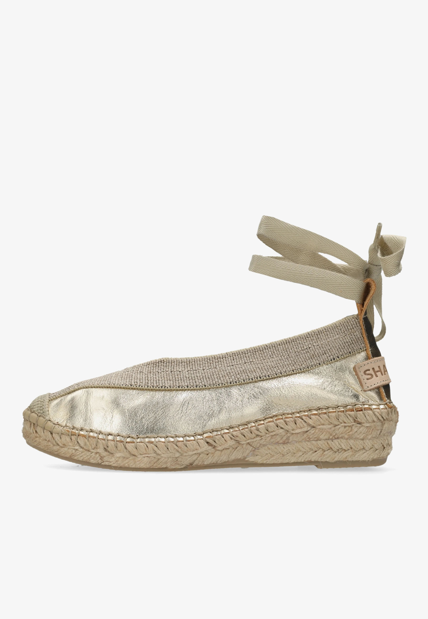 Palma Kimono espadrille Metallic Lichtgoud