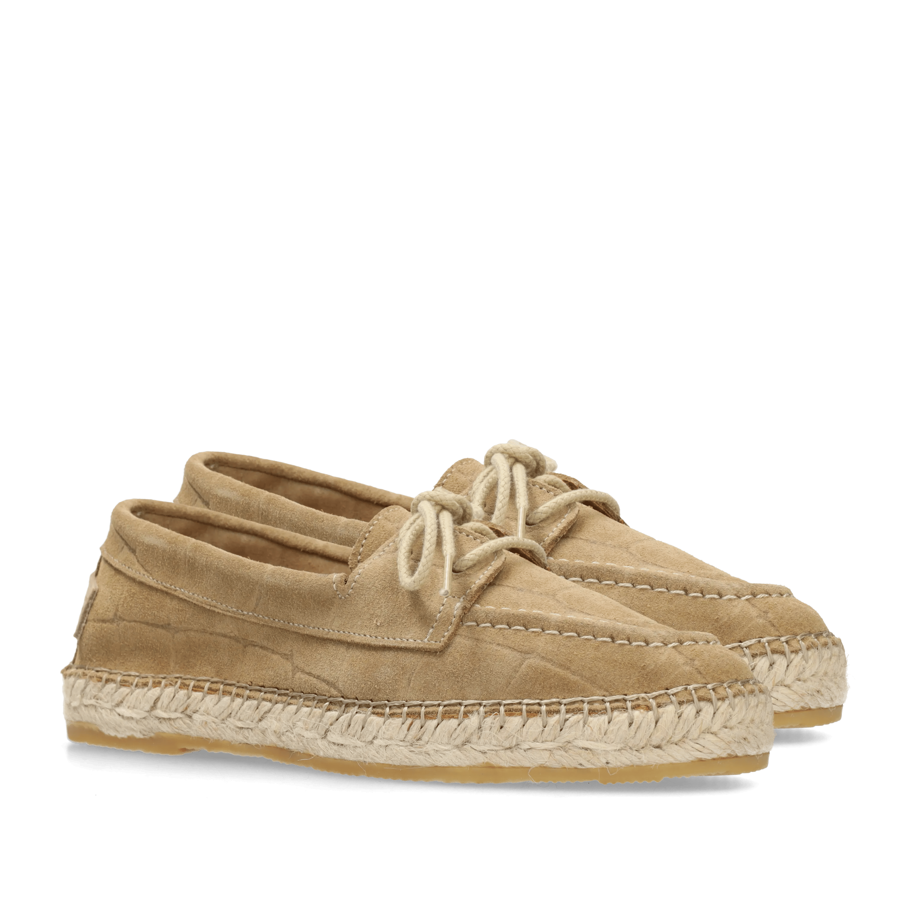 Elche Cruise espadrille Suède Zand