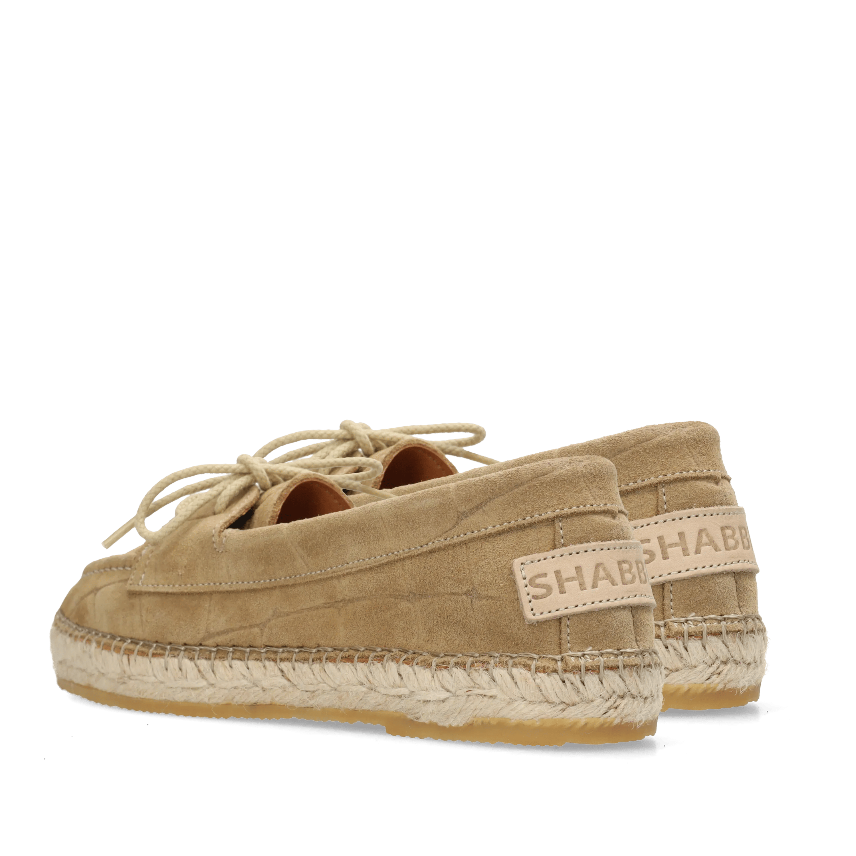 Elche Cruise espadrille Suède Zand