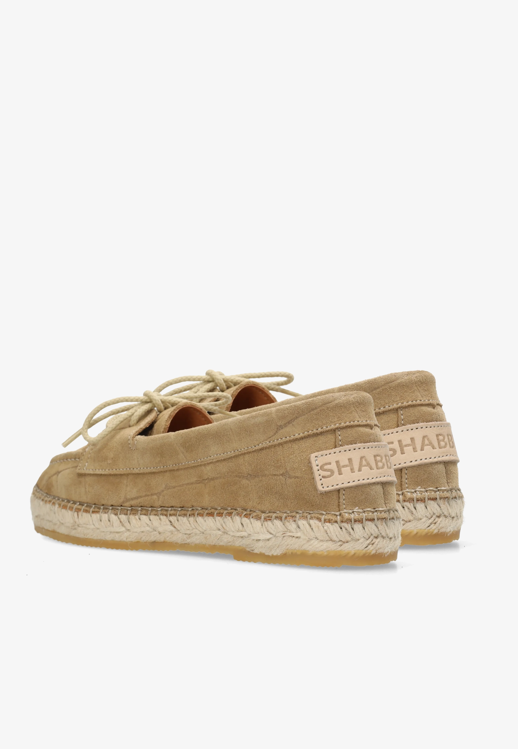 Elche Cruise espadrille Suède Zand