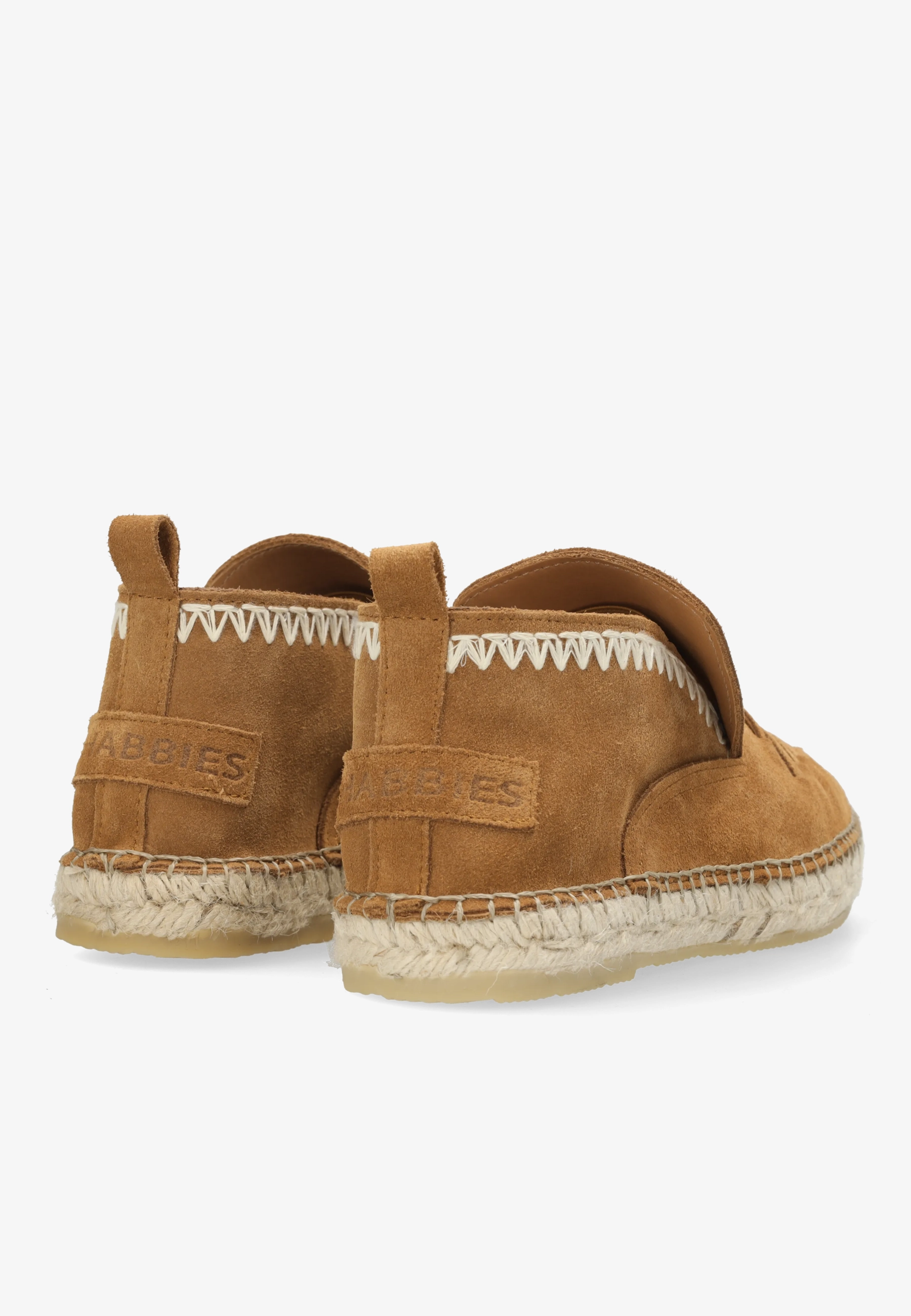 Elche Lofa Bohemia espadrille Suède Cognac