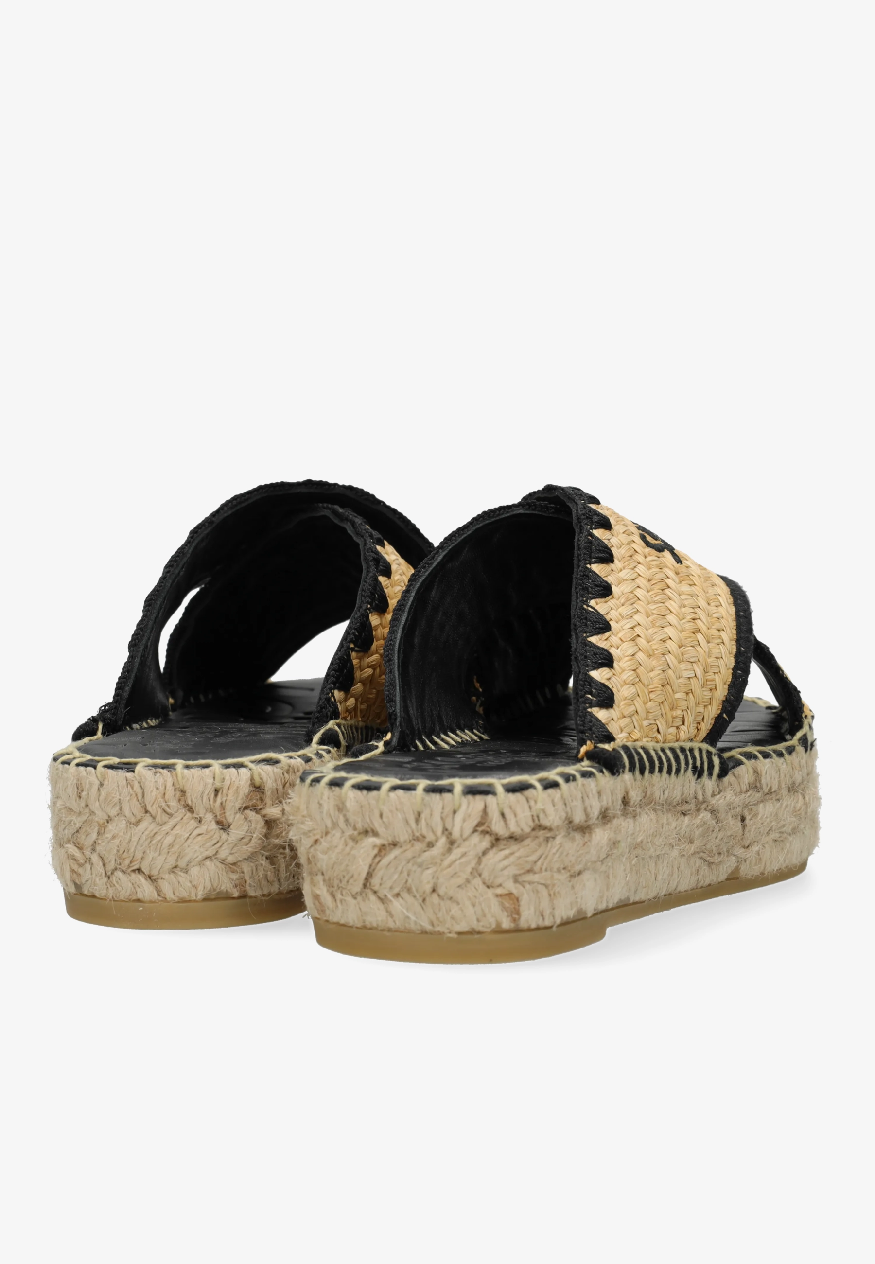 Kira Cross Espadrille Raffia Natural
