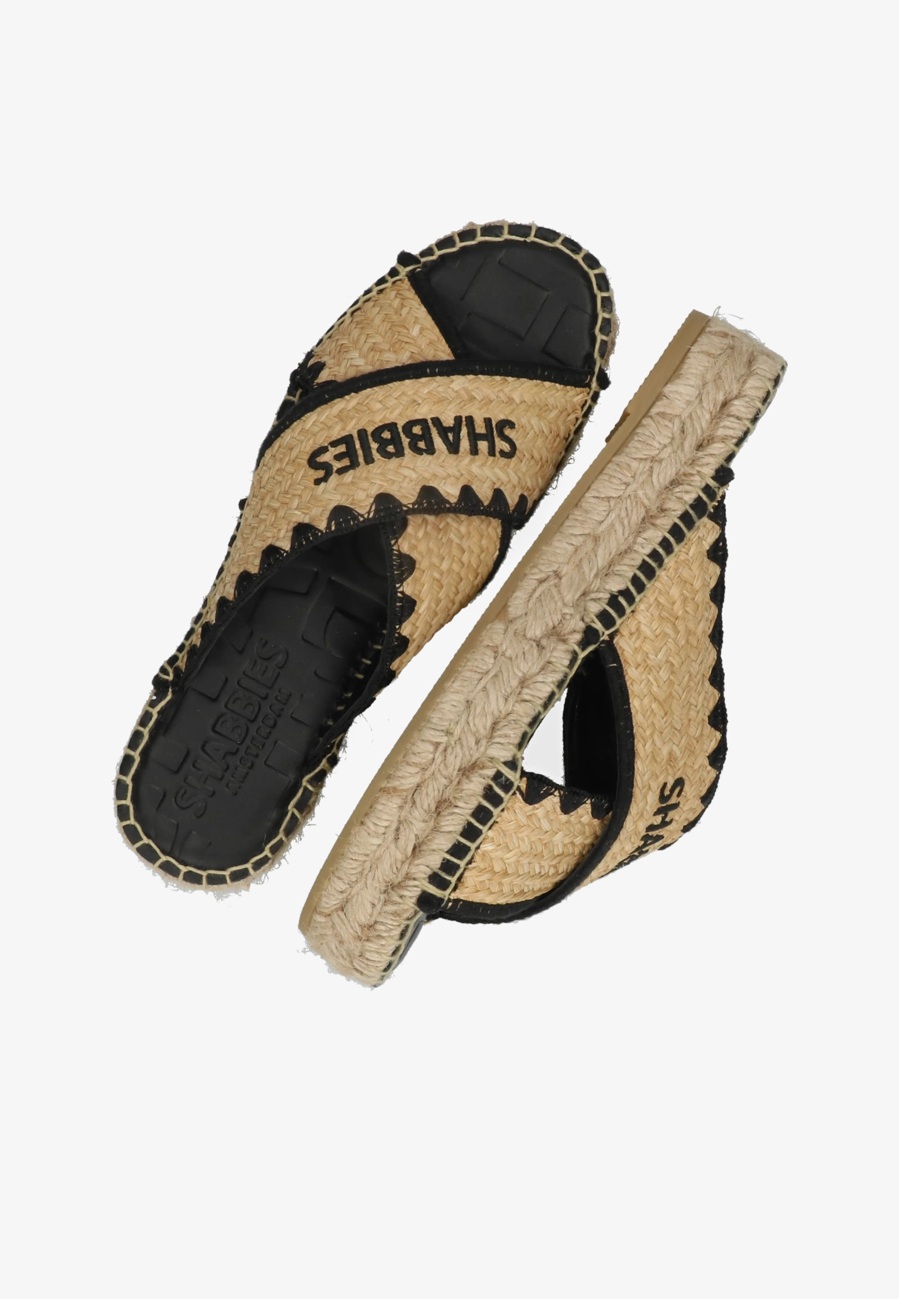 Kira Cross Espadrille Raffia Natural