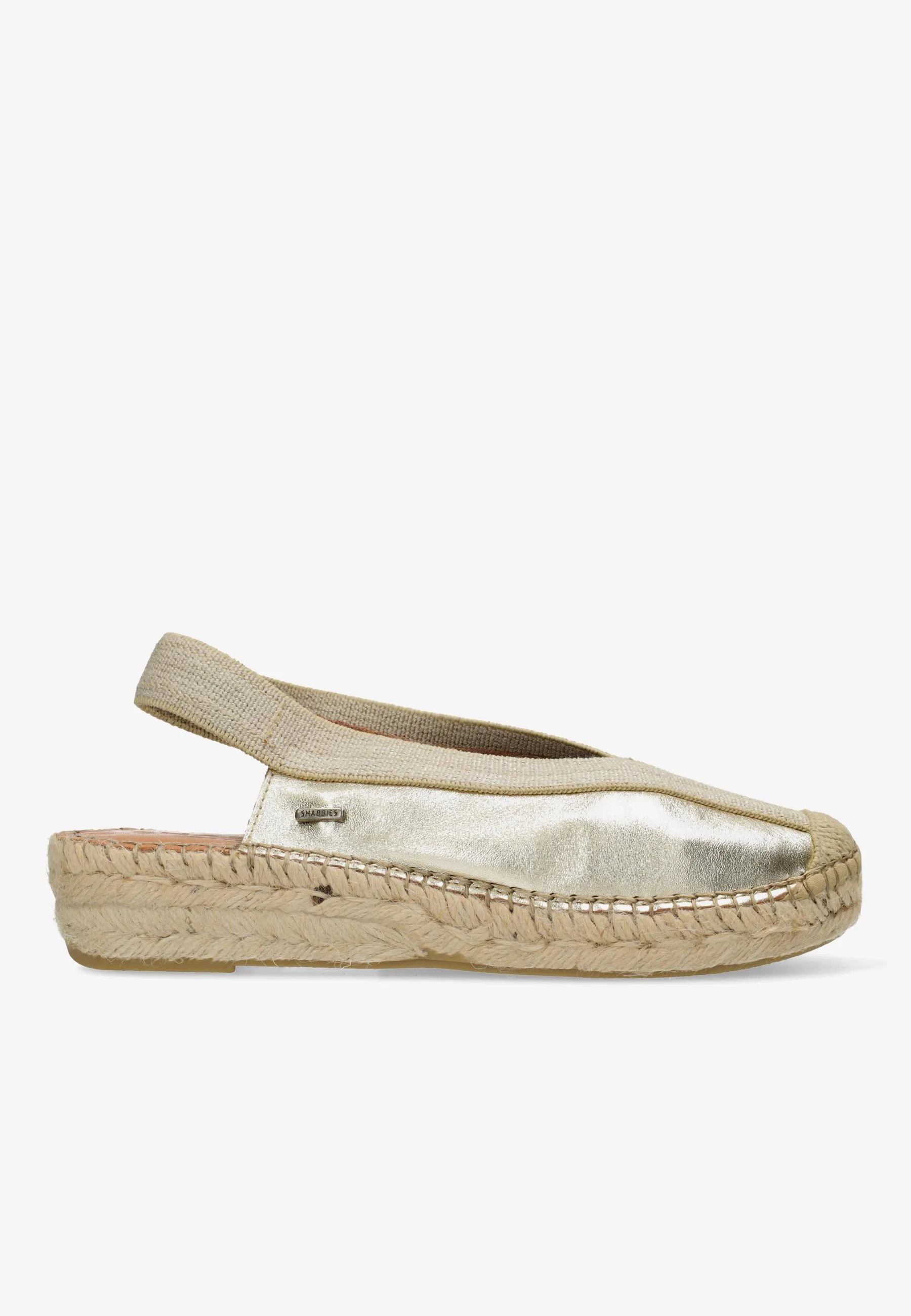 Palma Ki Sling Espadrille Metallic Light Gold